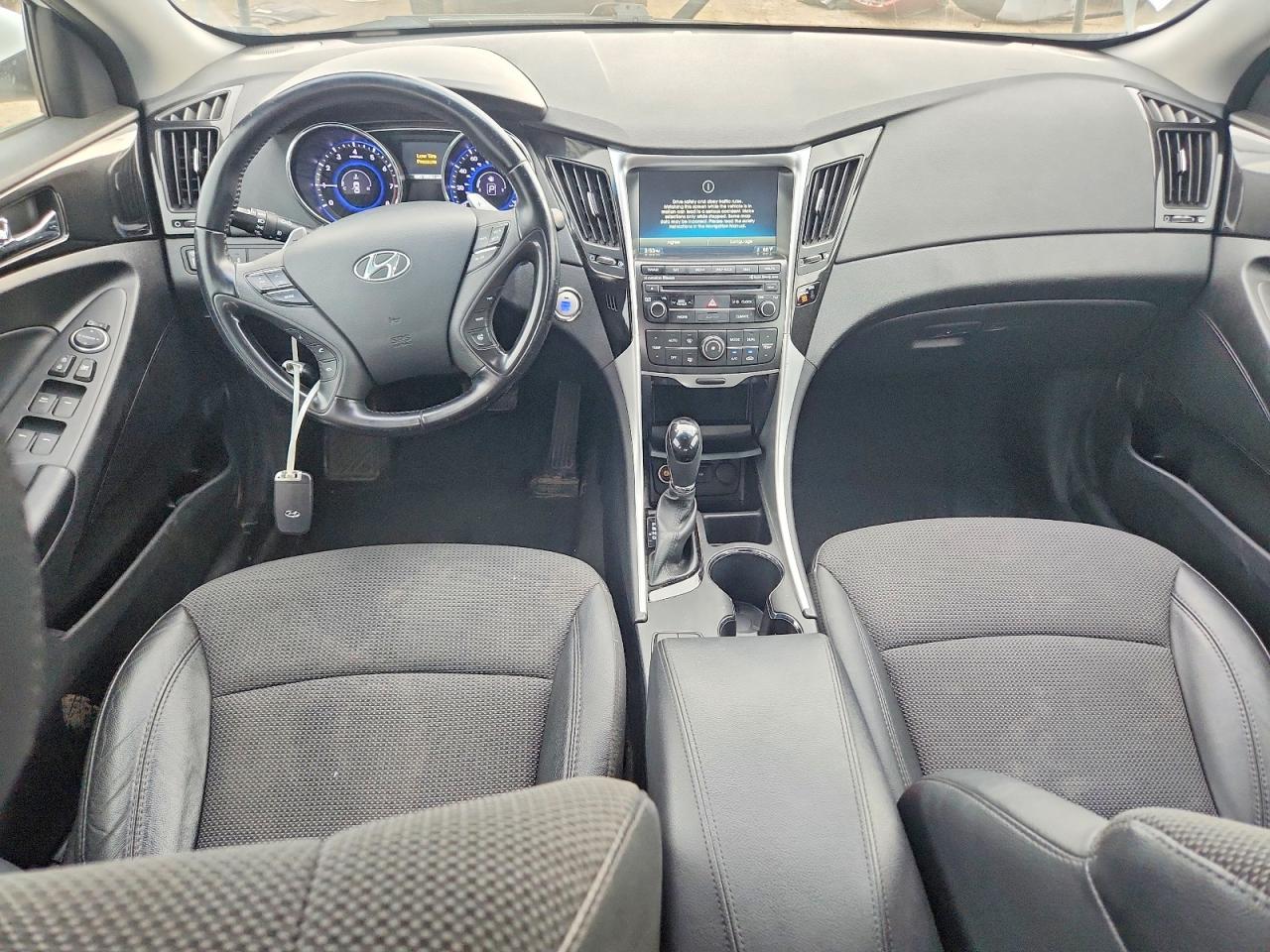 2014 Hyundai Sonata Se White vin: 5NPEC4AC4EH849992