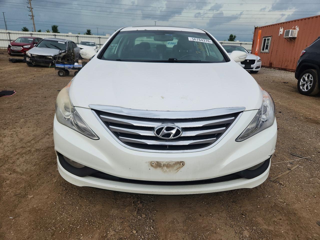 2014 Hyundai Sonata Se White vin: 5NPEC4AC4EH849992