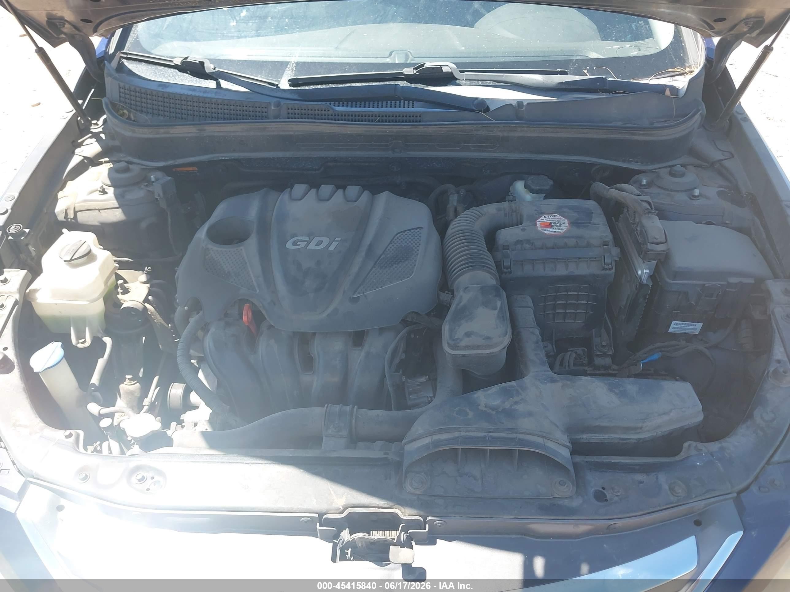 2014 Hyundai Sonata Limited Dark Blue vin: 5NPEC4AC4EH931110