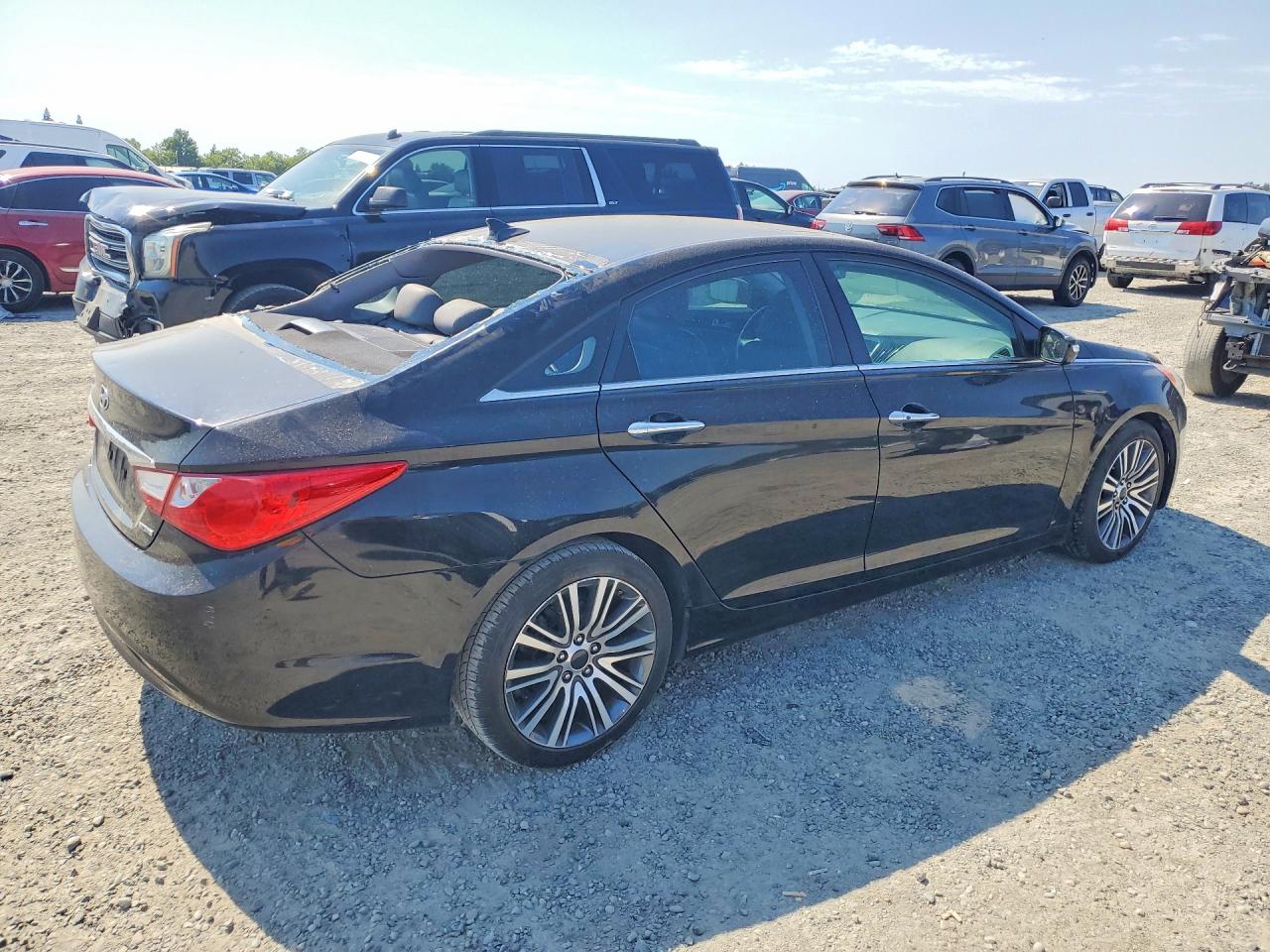 2011 Hyundai Sonata Limited Black vin: 5NPEC4AC5BH002250