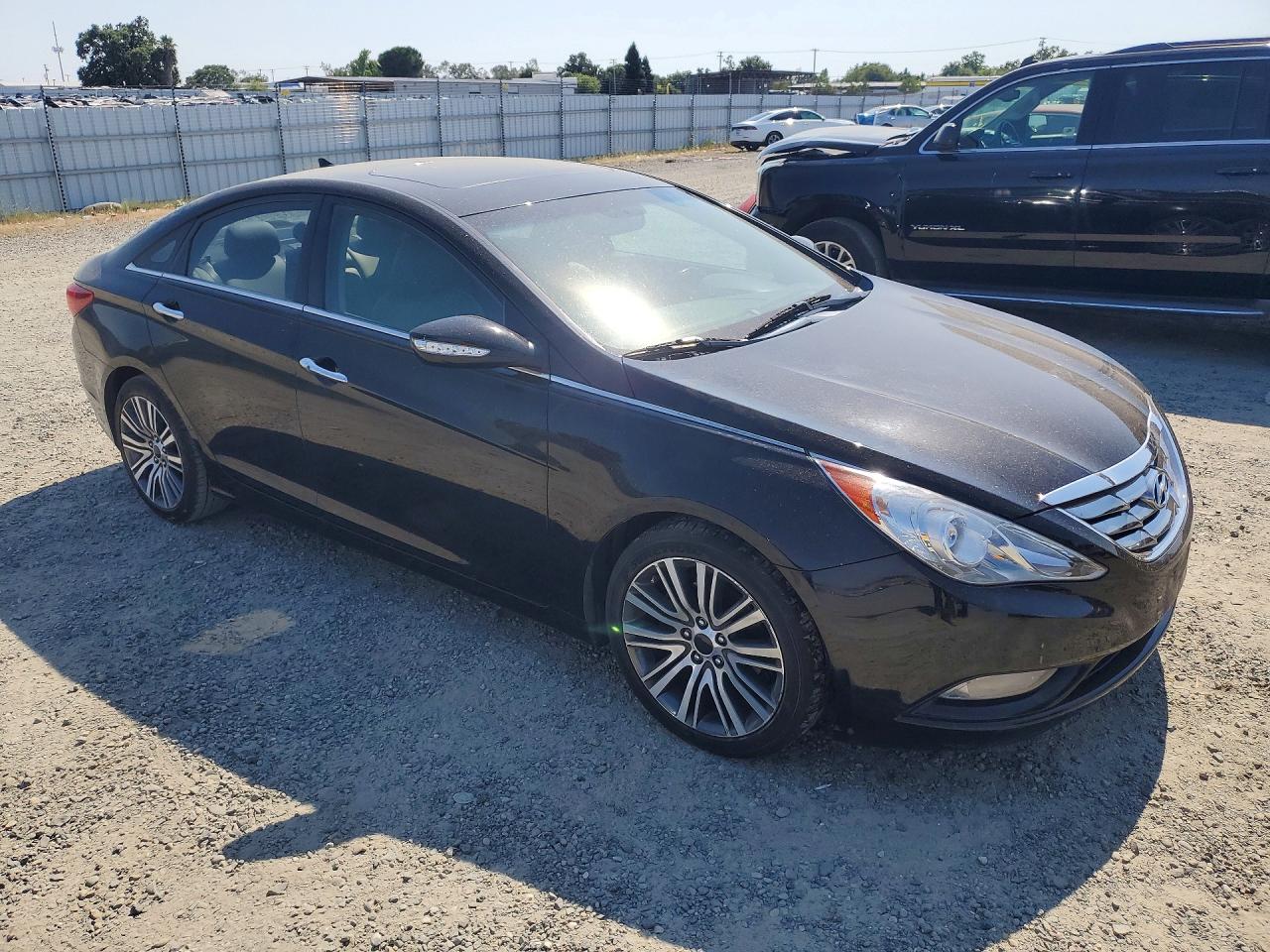 2011 Hyundai Sonata Limited Black vin: 5NPEC4AC5BH002250