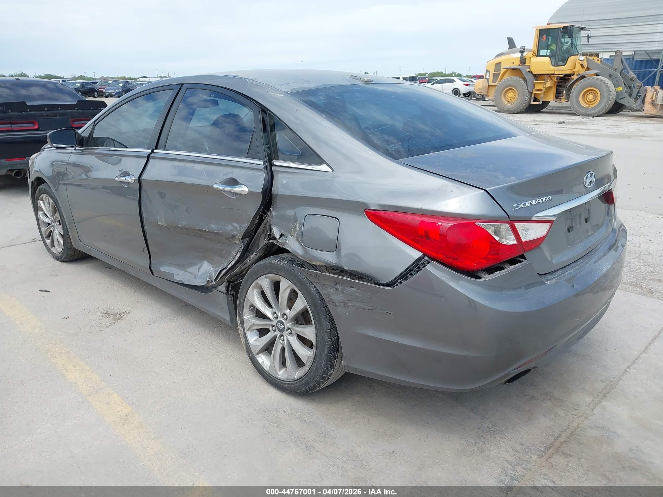 2011 Hyundai Sonata Se Серый vin: 5NPEC4AC5BH020313