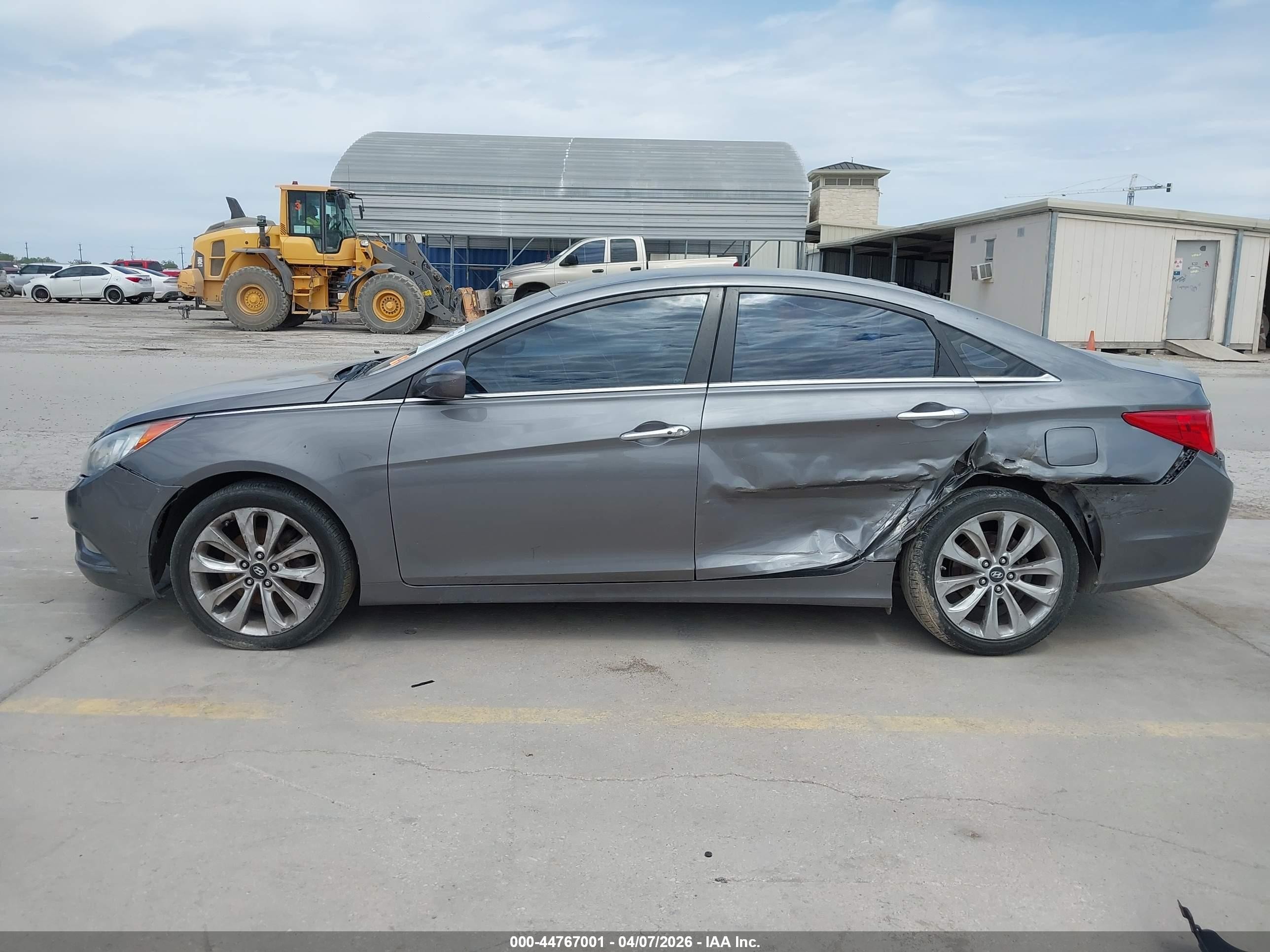 2011 Hyundai Sonata Se Серый vin: 5NPEC4AC5BH020313
