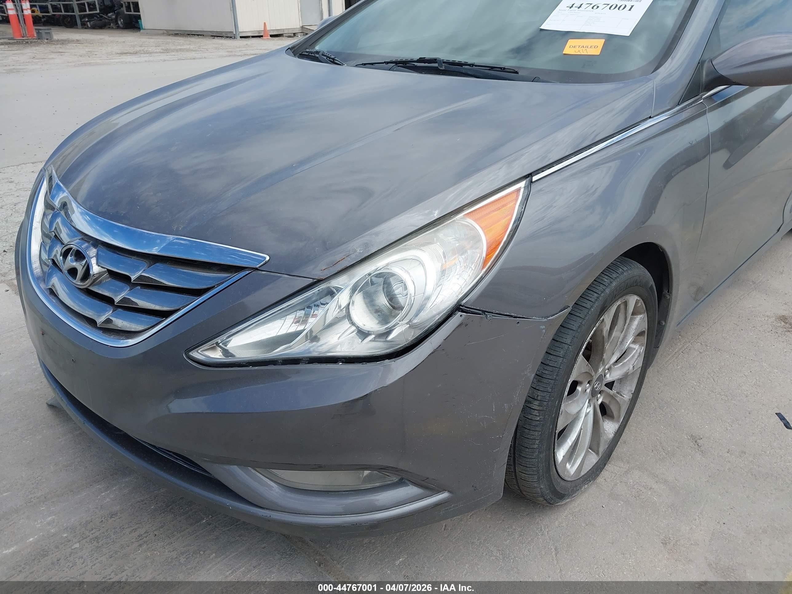 2011 Hyundai Sonata Se Серый vin: 5NPEC4AC5BH020313