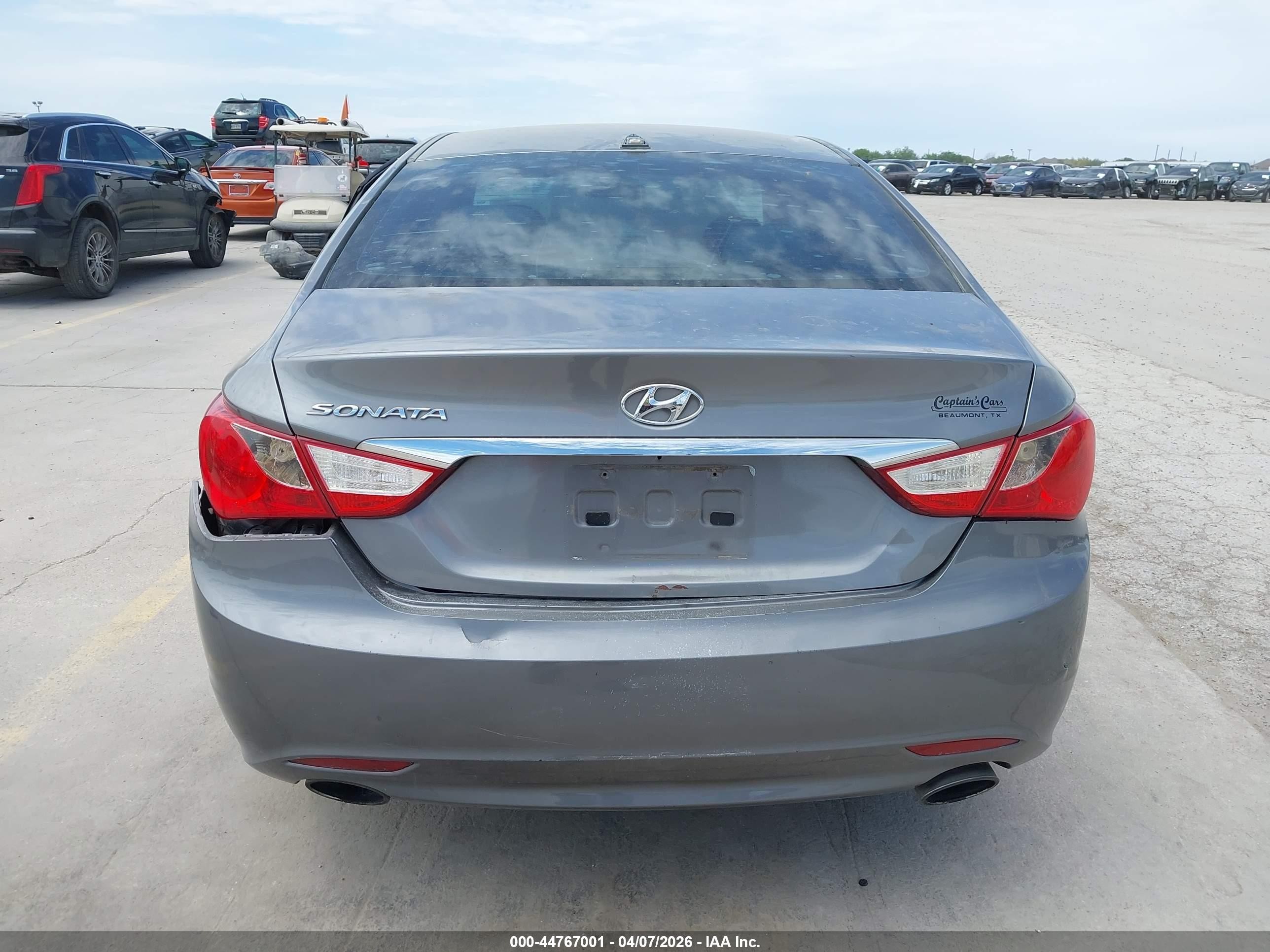 2011 Hyundai Sonata Se Серый vin: 5NPEC4AC5BH020313