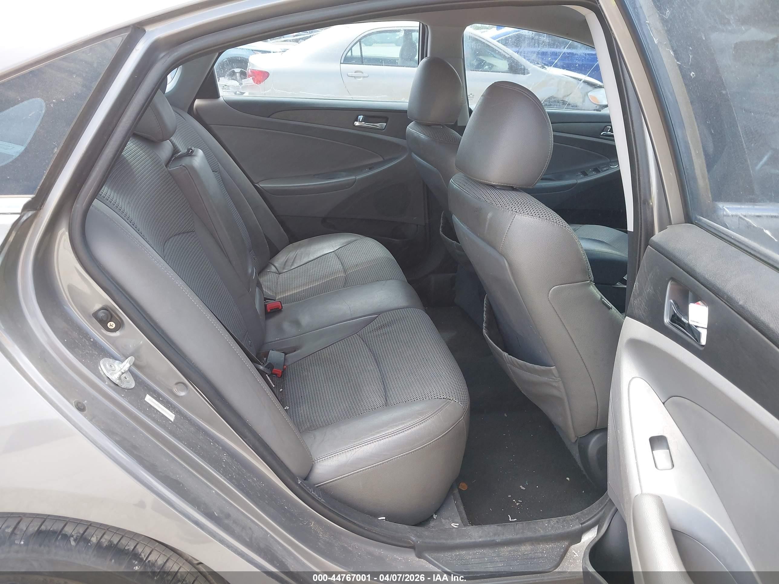 2011 Hyundai Sonata Se Серый vin: 5NPEC4AC5BH020313