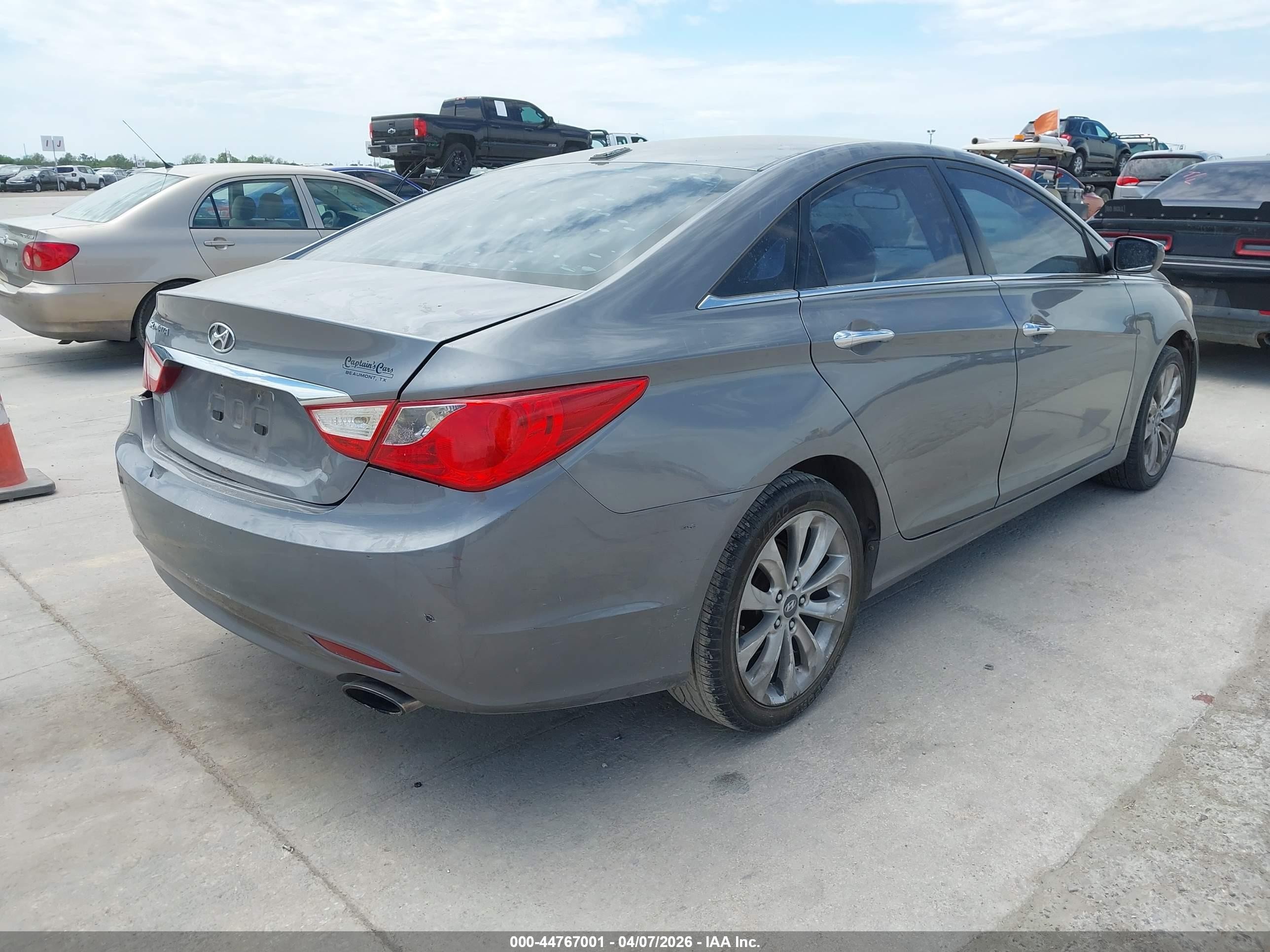 2011 Hyundai Sonata Se Серый vin: 5NPEC4AC5BH020313