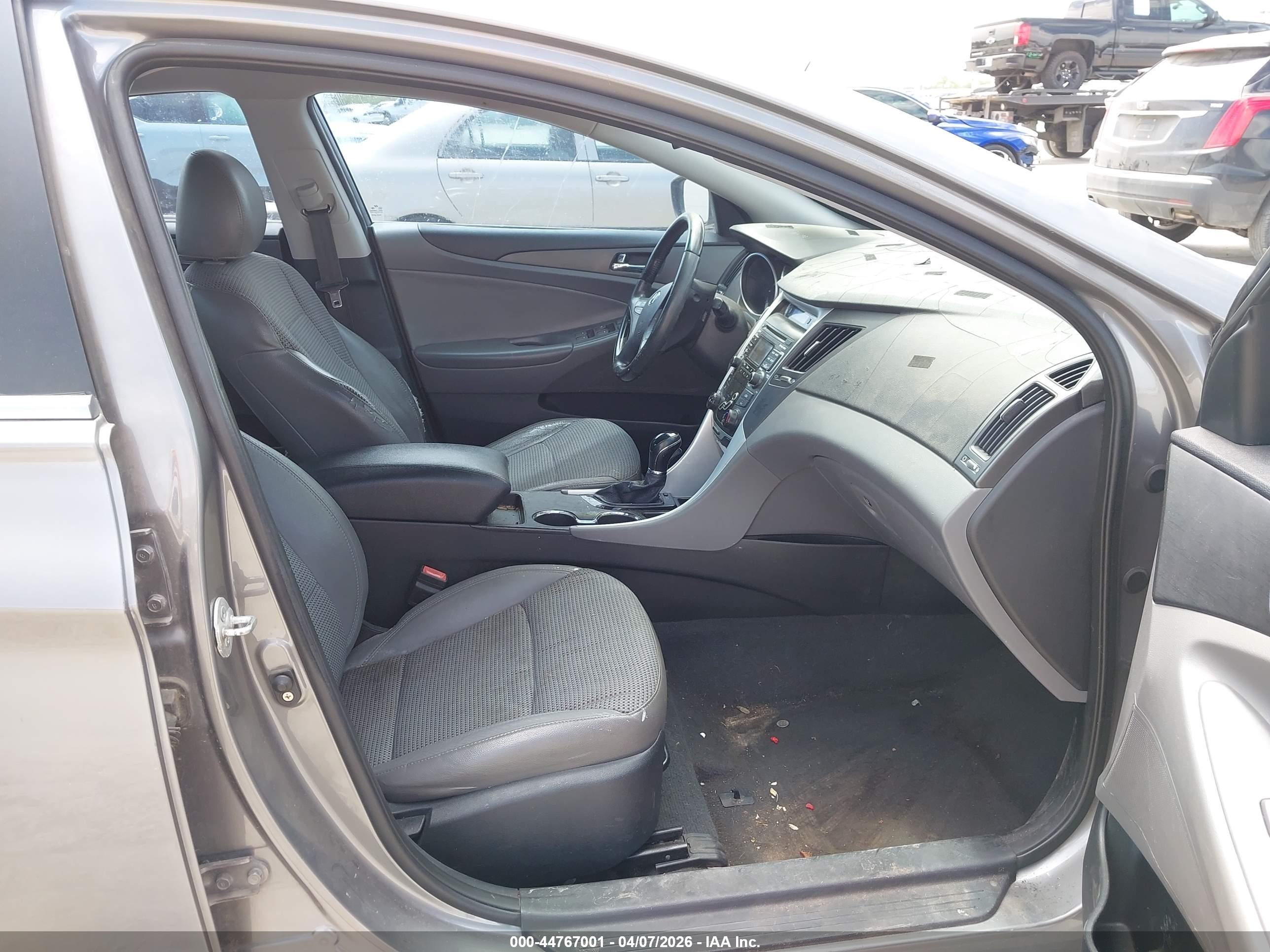 2011 Hyundai Sonata Se Серый vin: 5NPEC4AC5BH020313