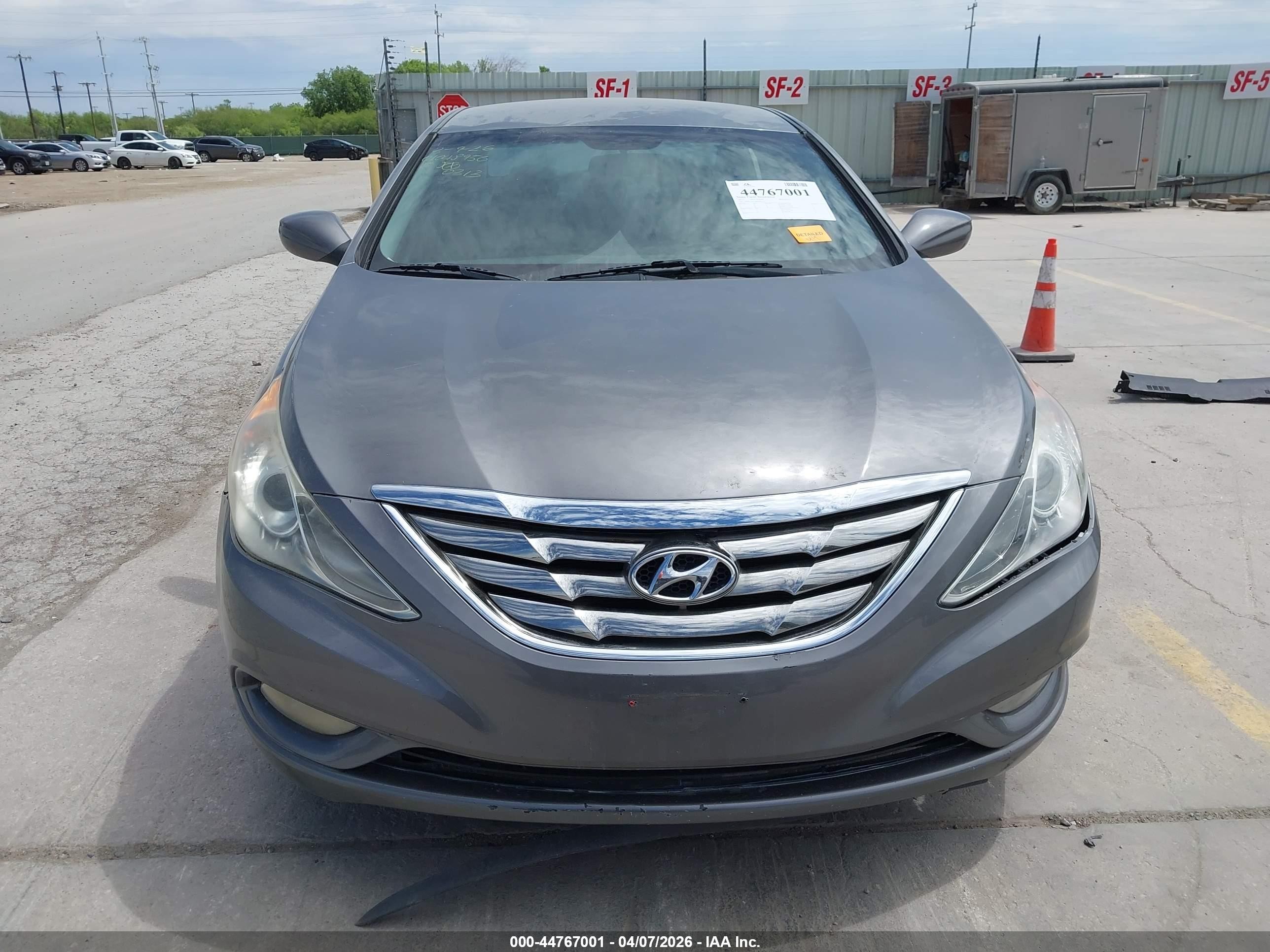 2011 Hyundai Sonata Se Серый vin: 5NPEC4AC5BH020313