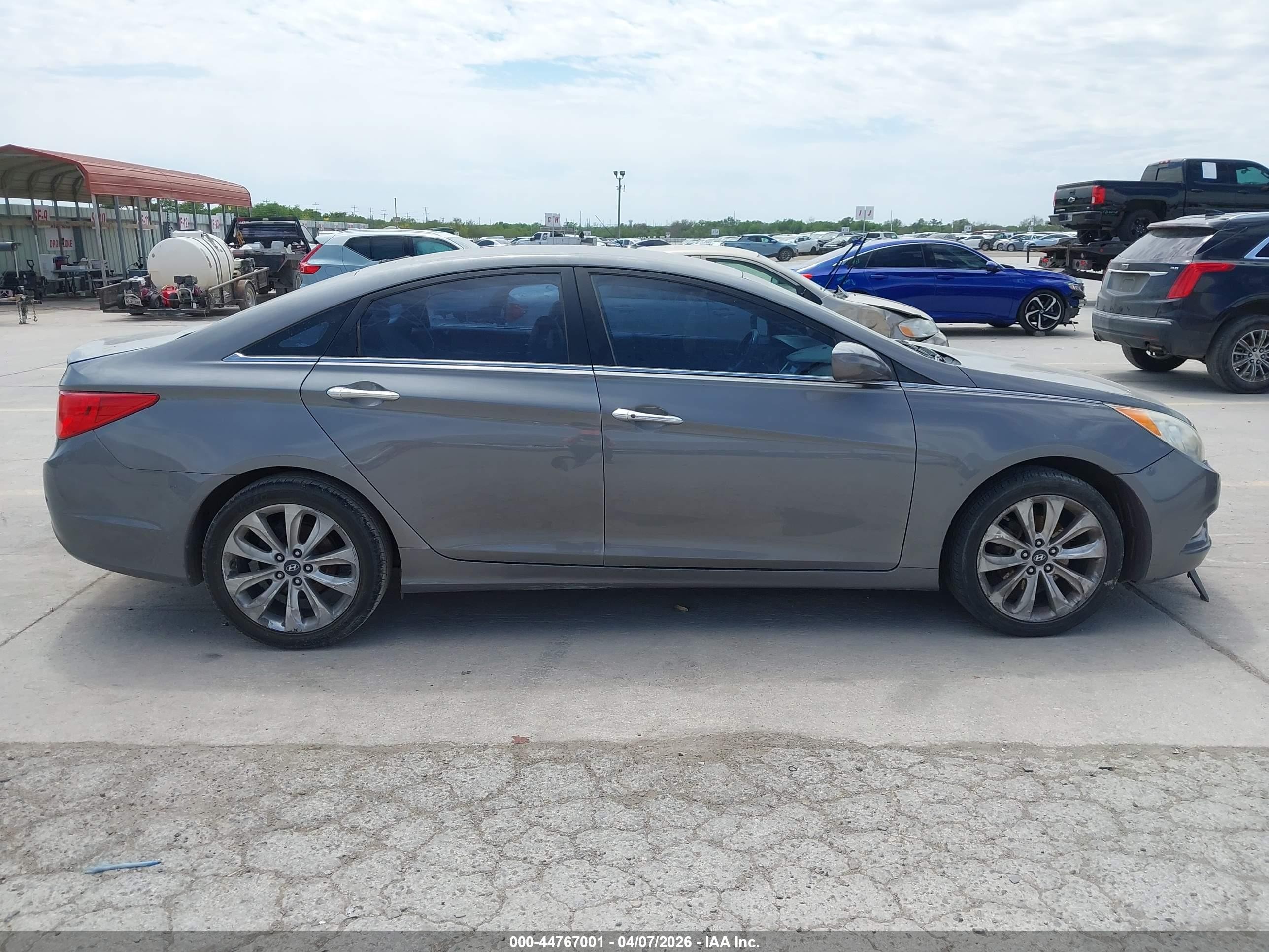 2011 Hyundai Sonata Se Серый vin: 5NPEC4AC5BH020313