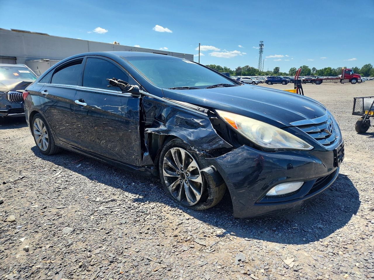 2011 Hyundai Sonata Se Black vin: 5NPEC4AC5BH023180