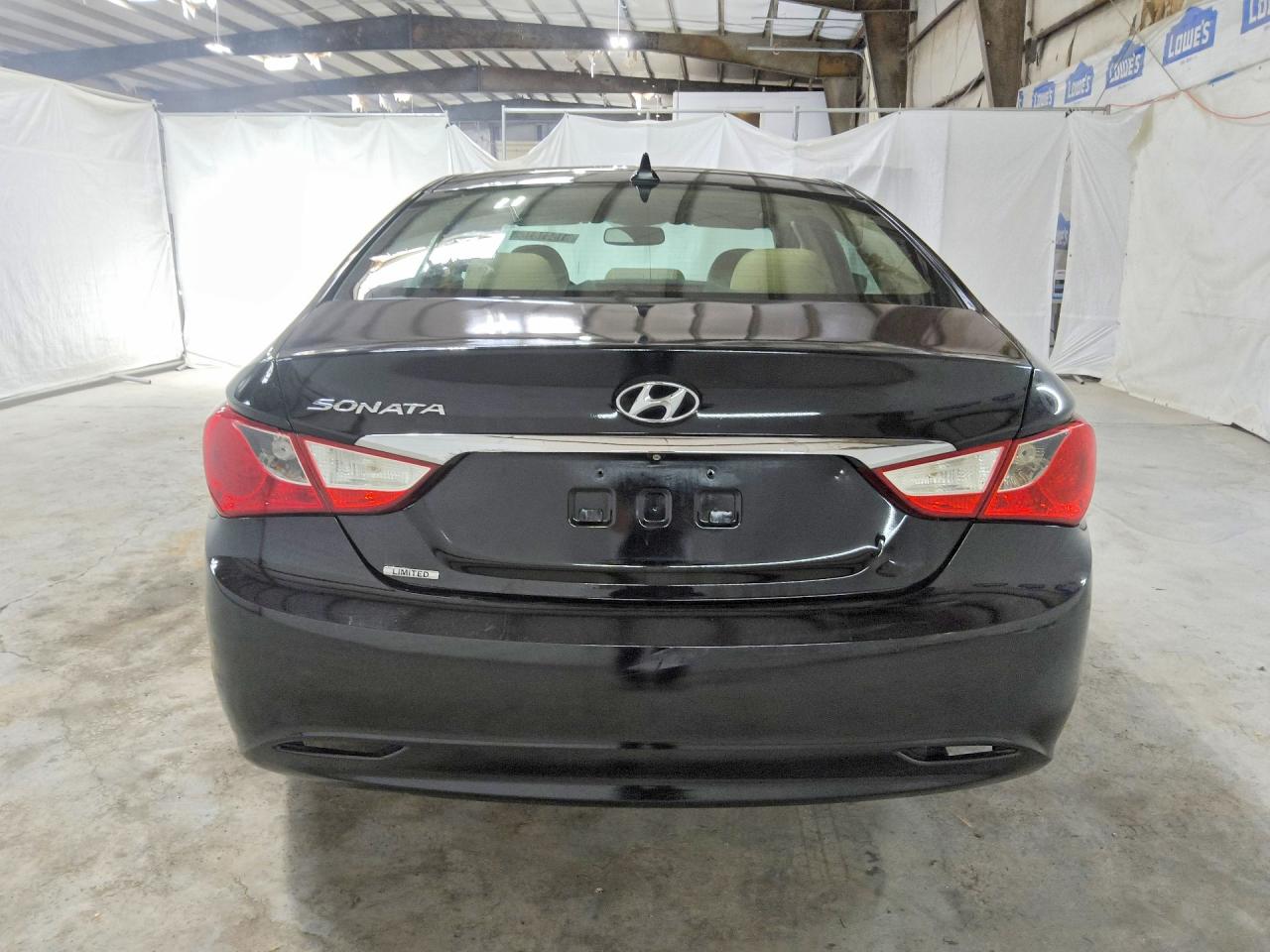 2011 Hyundai Sonata Limited Black vin: 5NPEC4AC5BH039072