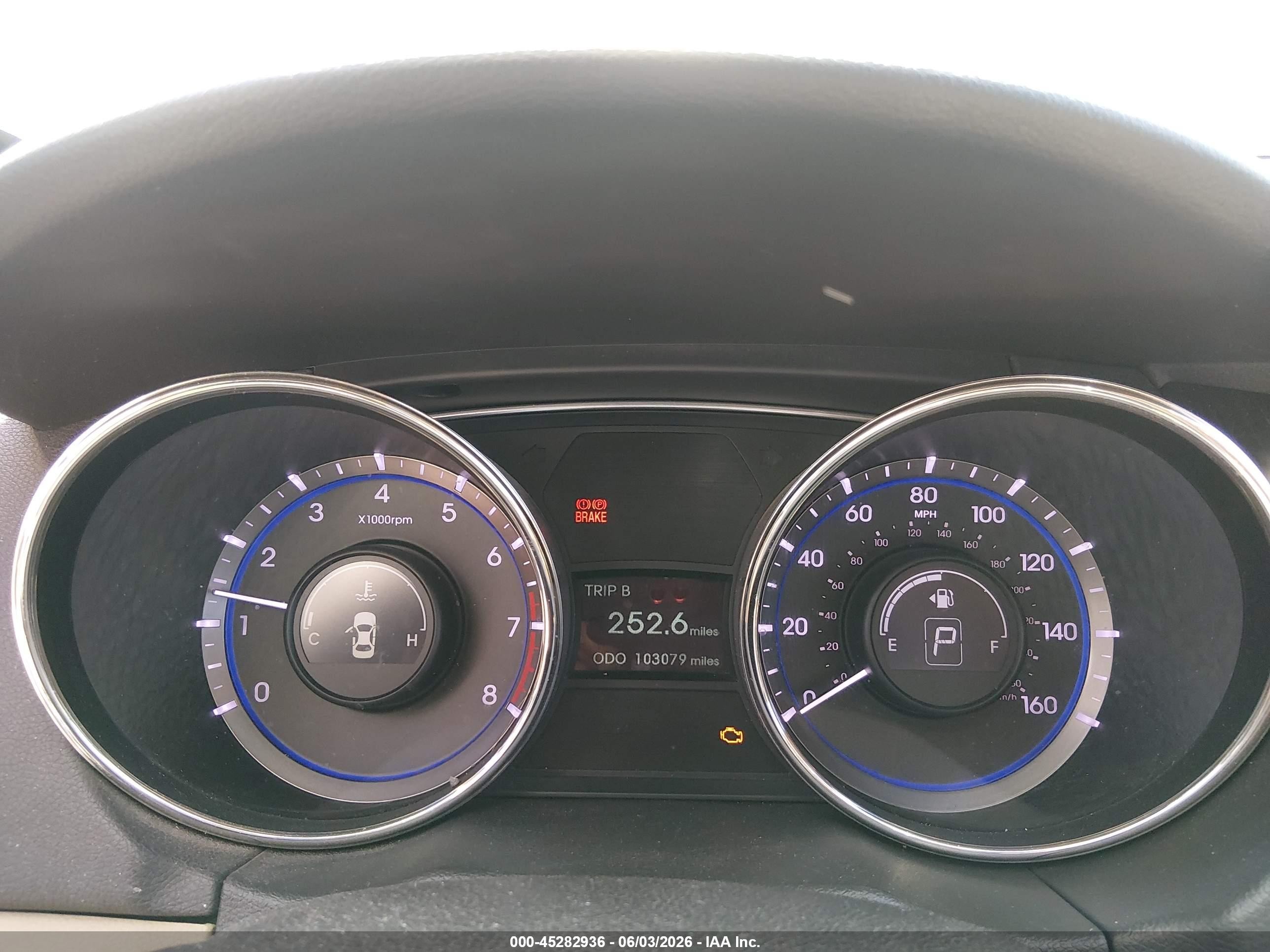 2011 Hyundai Sonata Limited Dark Blue vin: 5NPEC4AC5BH048306