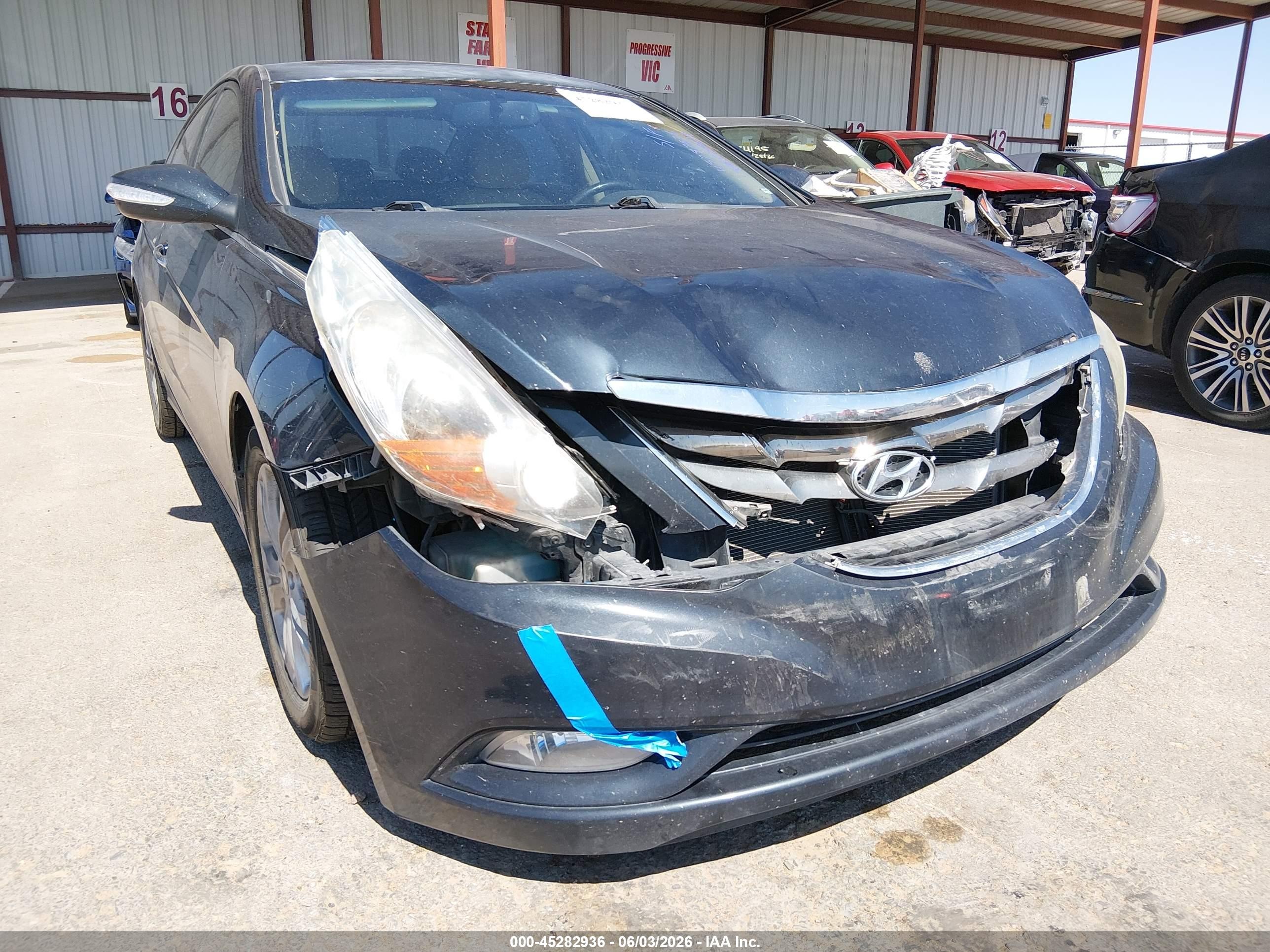 2011 Hyundai Sonata Limited Dark Blue vin: 5NPEC4AC5BH048306