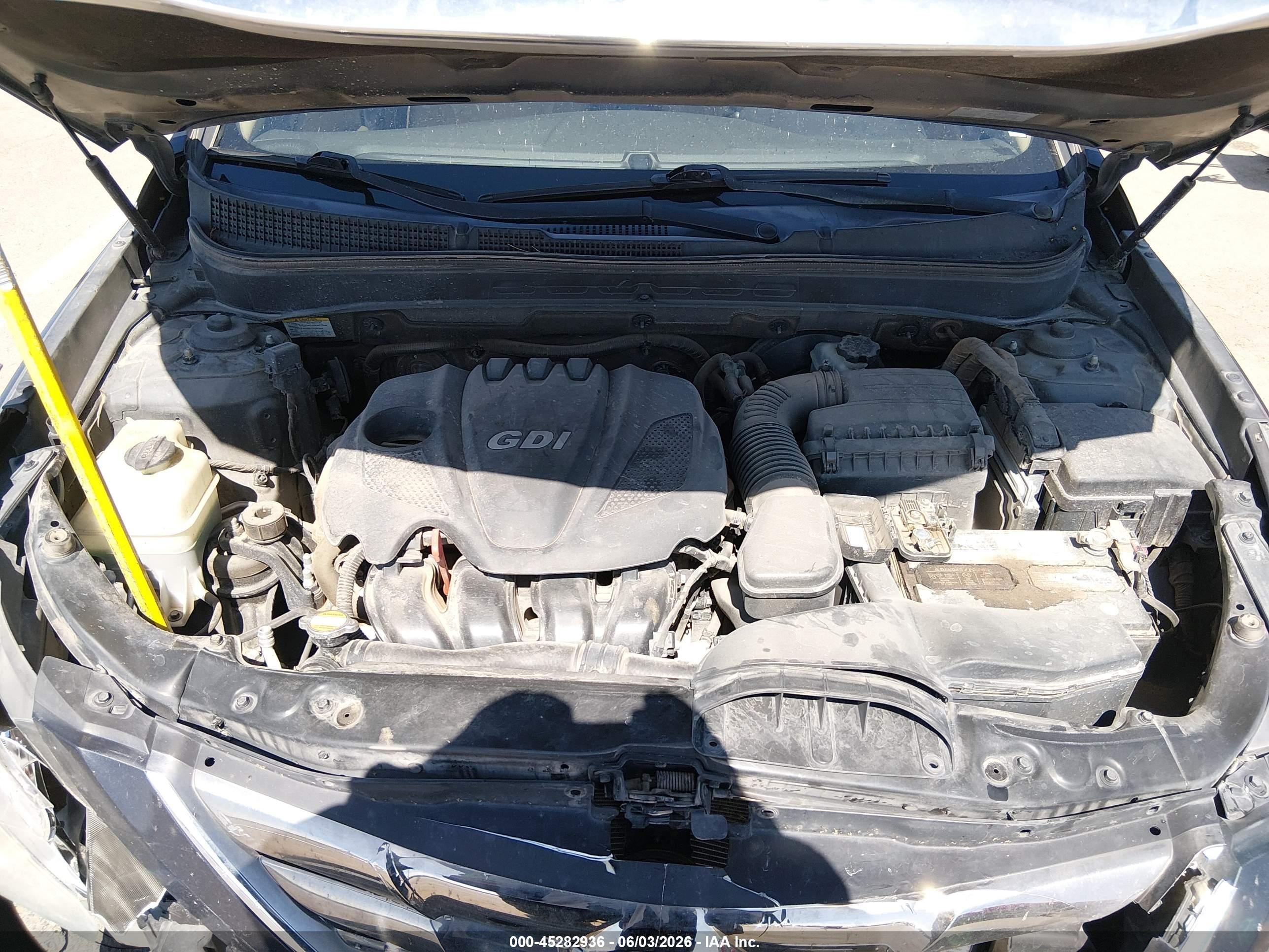 2011 Hyundai Sonata Limited Dark Blue vin: 5NPEC4AC5BH048306