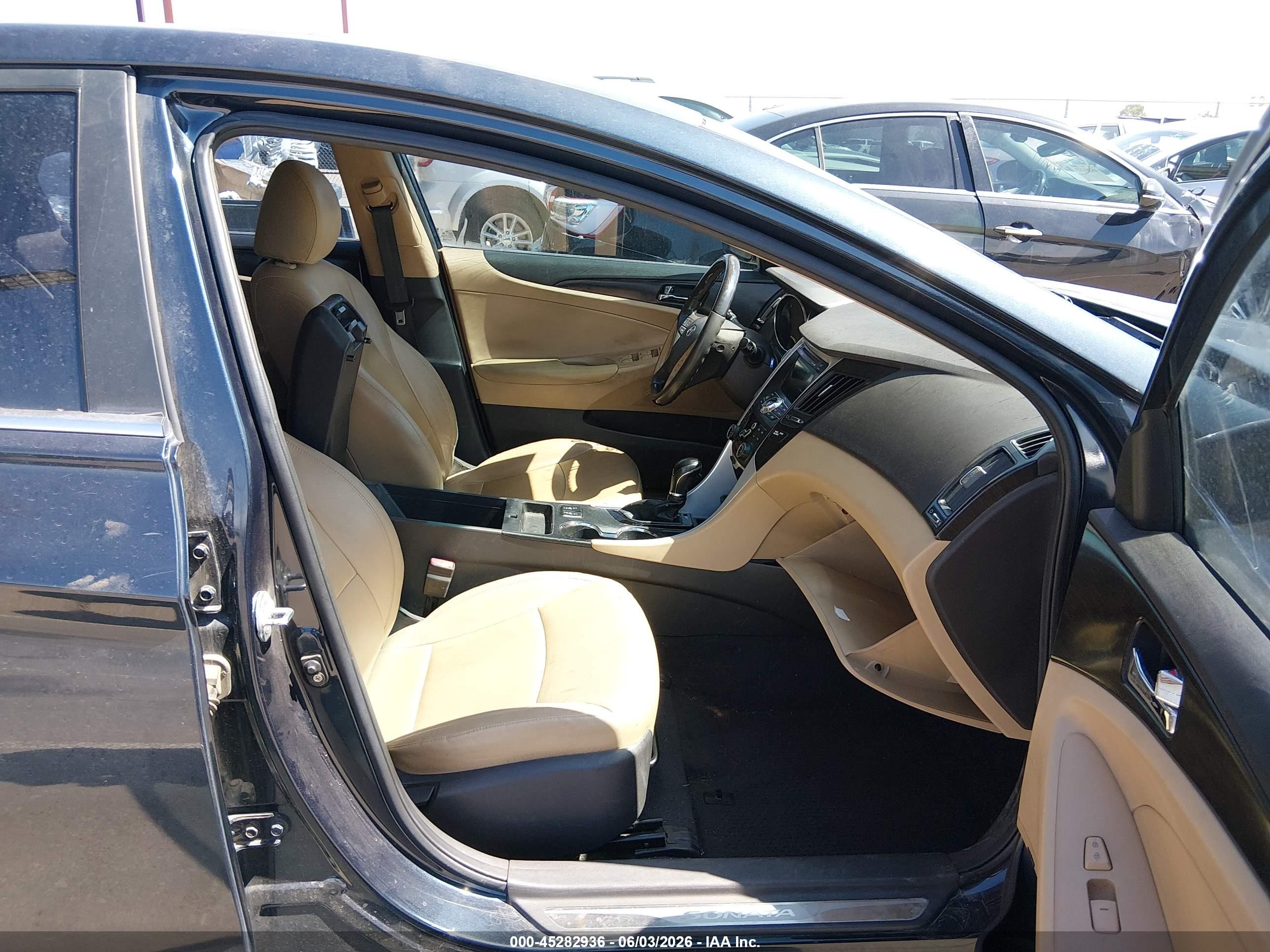 2011 Hyundai Sonata Limited Dark Blue vin: 5NPEC4AC5BH048306