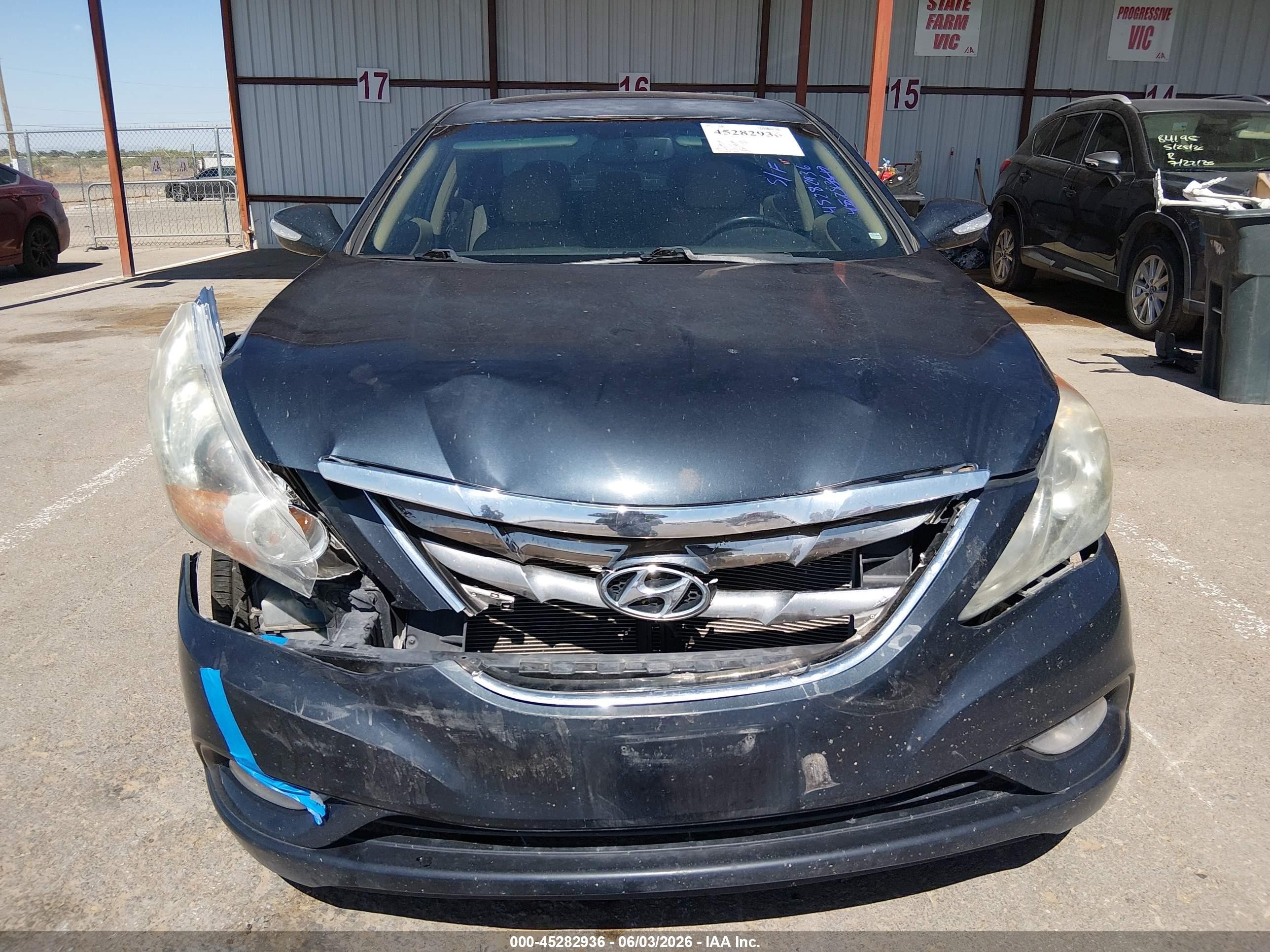 2011 Hyundai Sonata Limited Dark Blue vin: 5NPEC4AC5BH048306