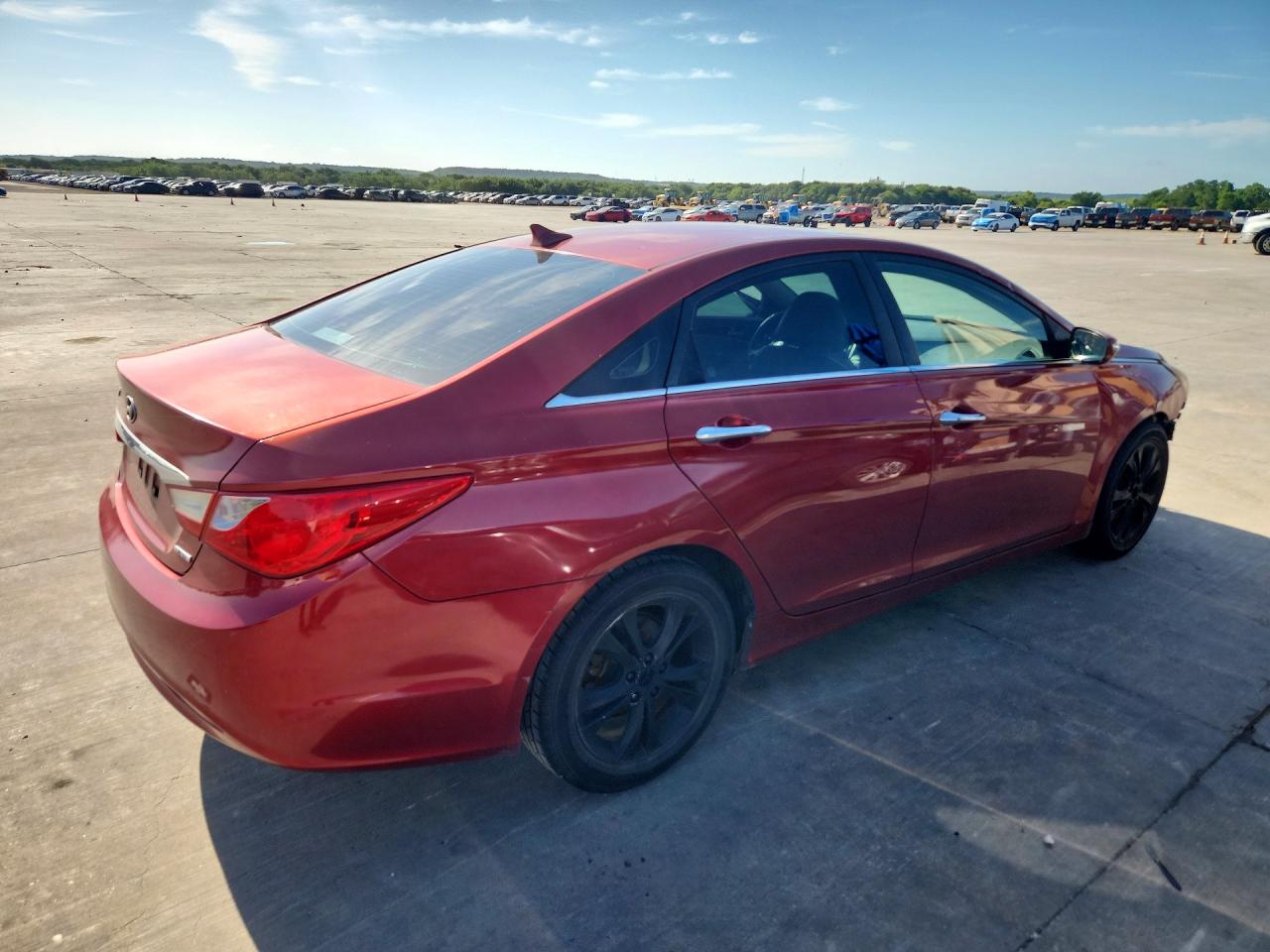 2011 Hyundai Sonata Limited Бордовый vin: 5NPEC4AC5BH060116