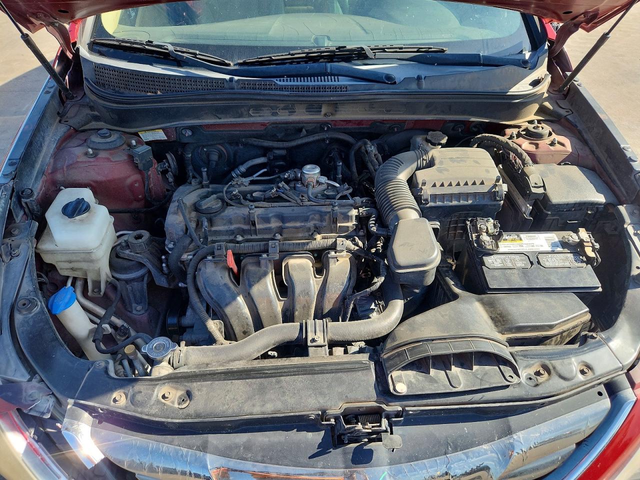 2011 Hyundai Sonata Limited Бордовый vin: 5NPEC4AC5BH060116