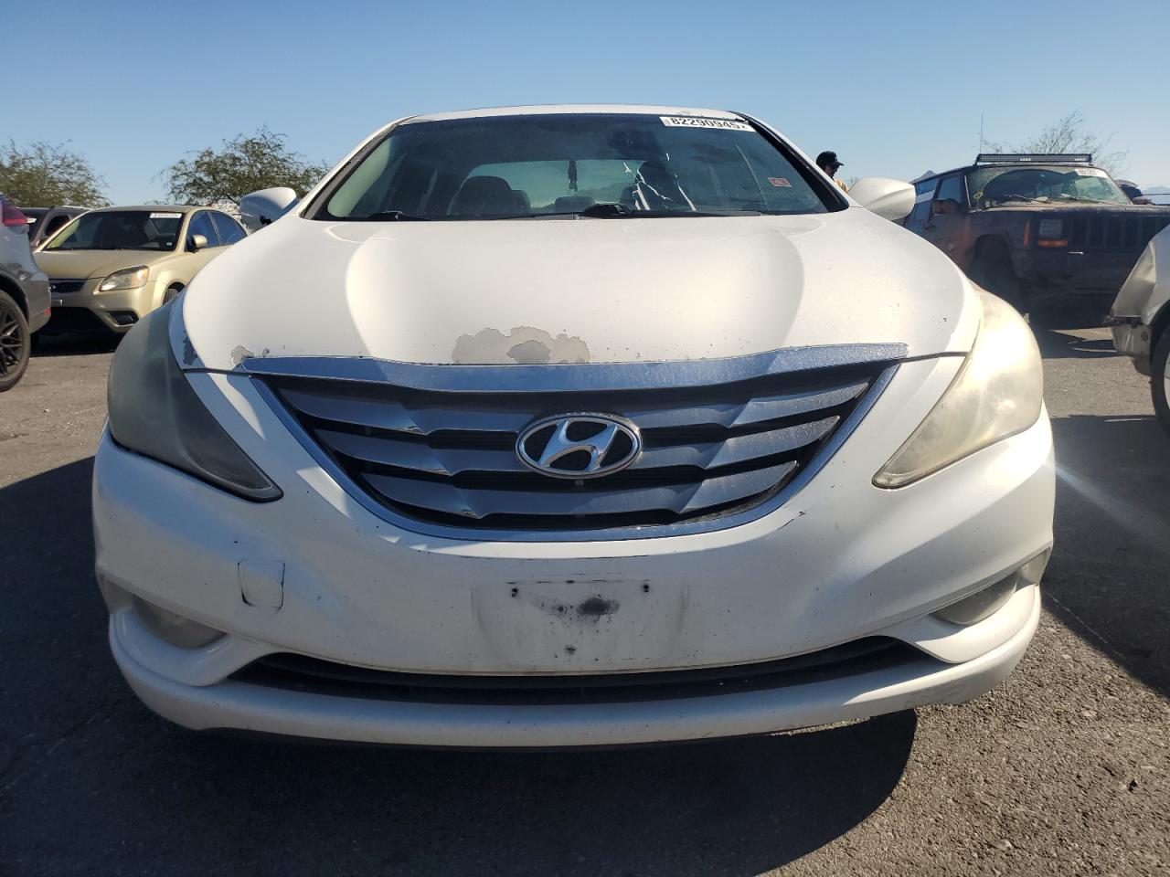 2011 Hyundai Sonata Se White vin: 5NPEC4AC5BH061766