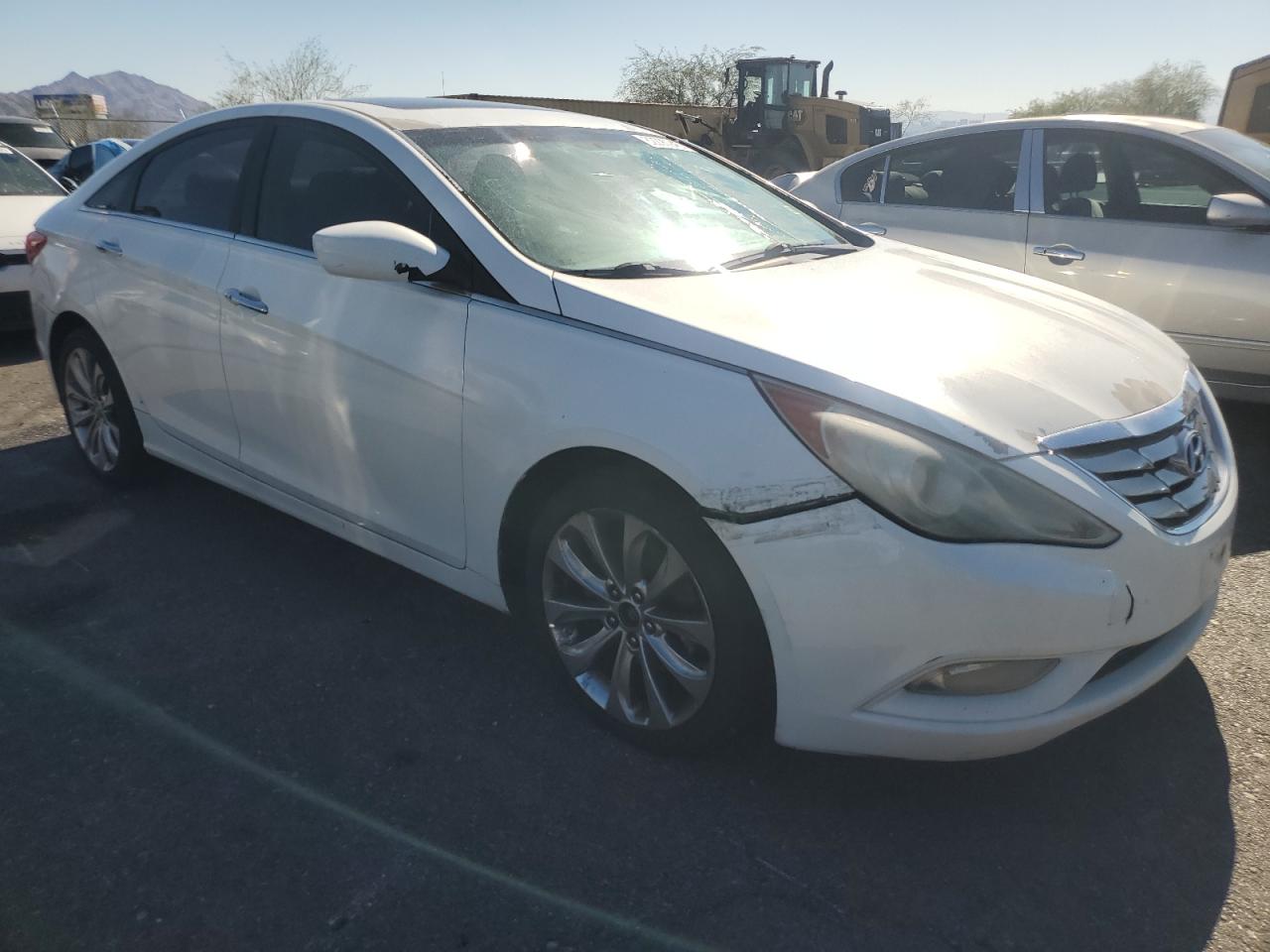 2011 Hyundai Sonata Se White vin: 5NPEC4AC5BH061766