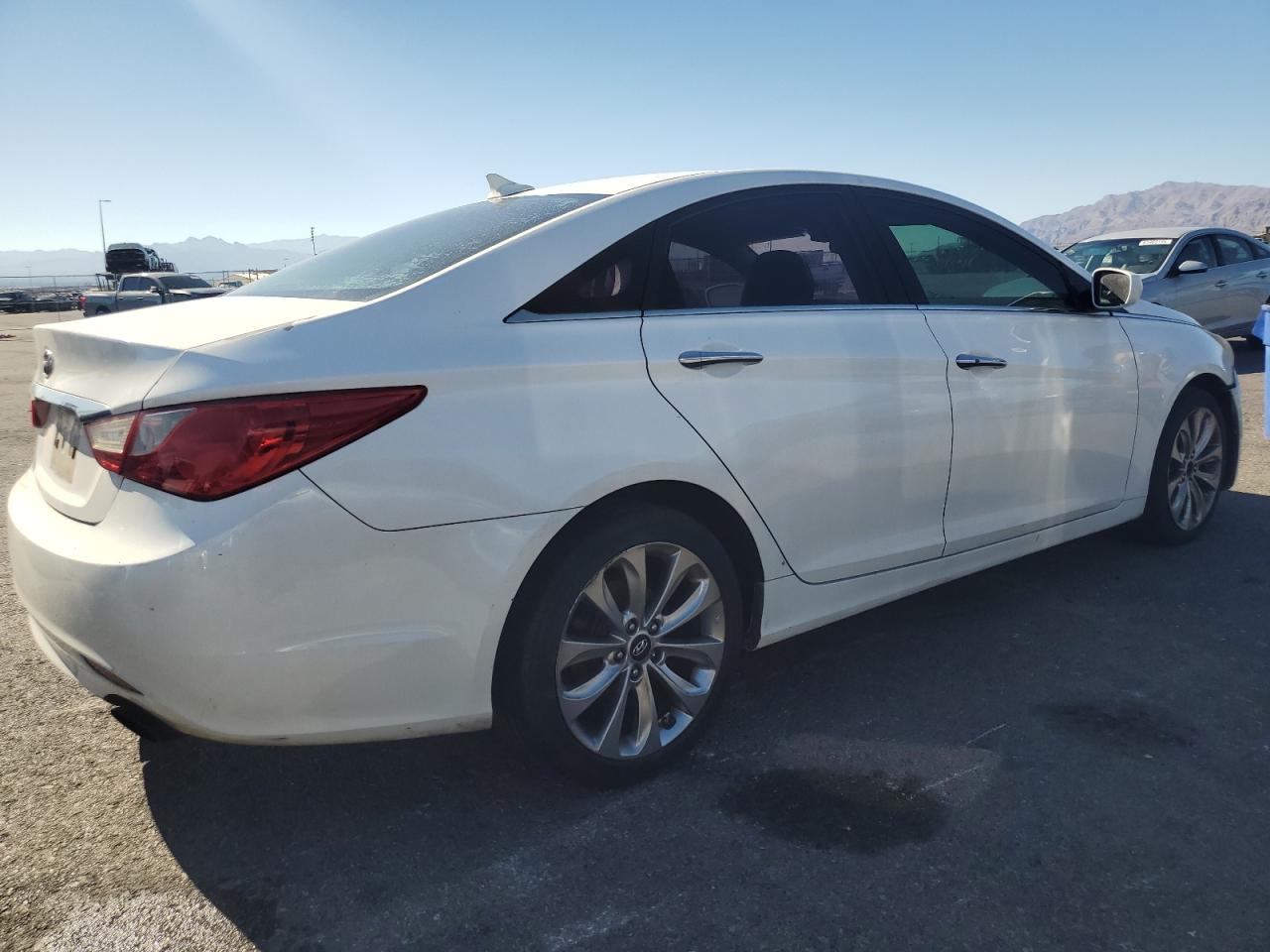 2011 Hyundai Sonata Se White vin: 5NPEC4AC5BH061766