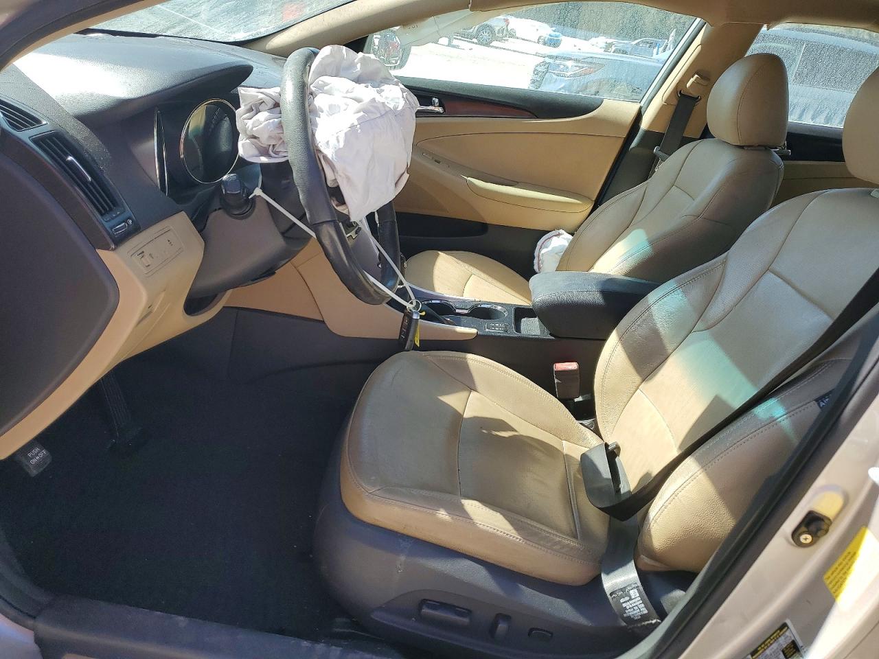 2011 Hyundai Sonata Limited Beige vin: 5NPEC4AC5BH062271