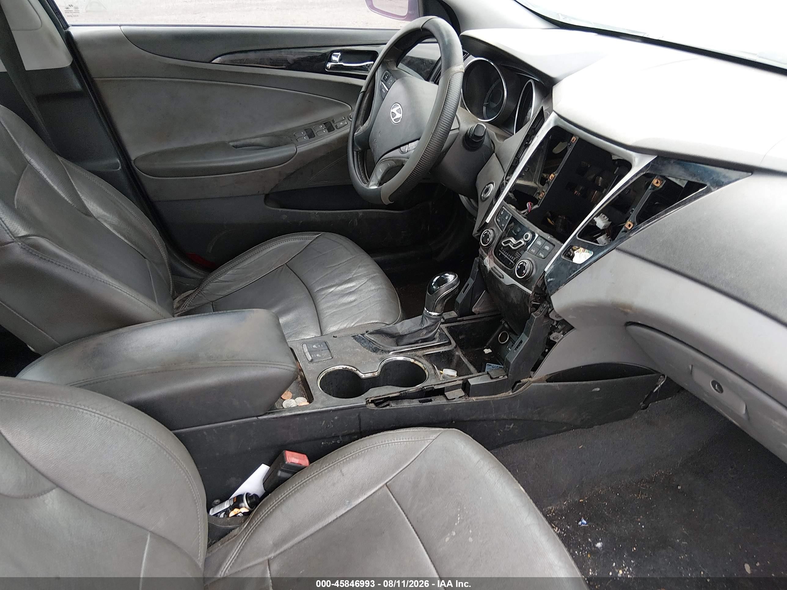 2011 Hyundai Sonata Limited Black vin: 5NPEC4AC5BH074257