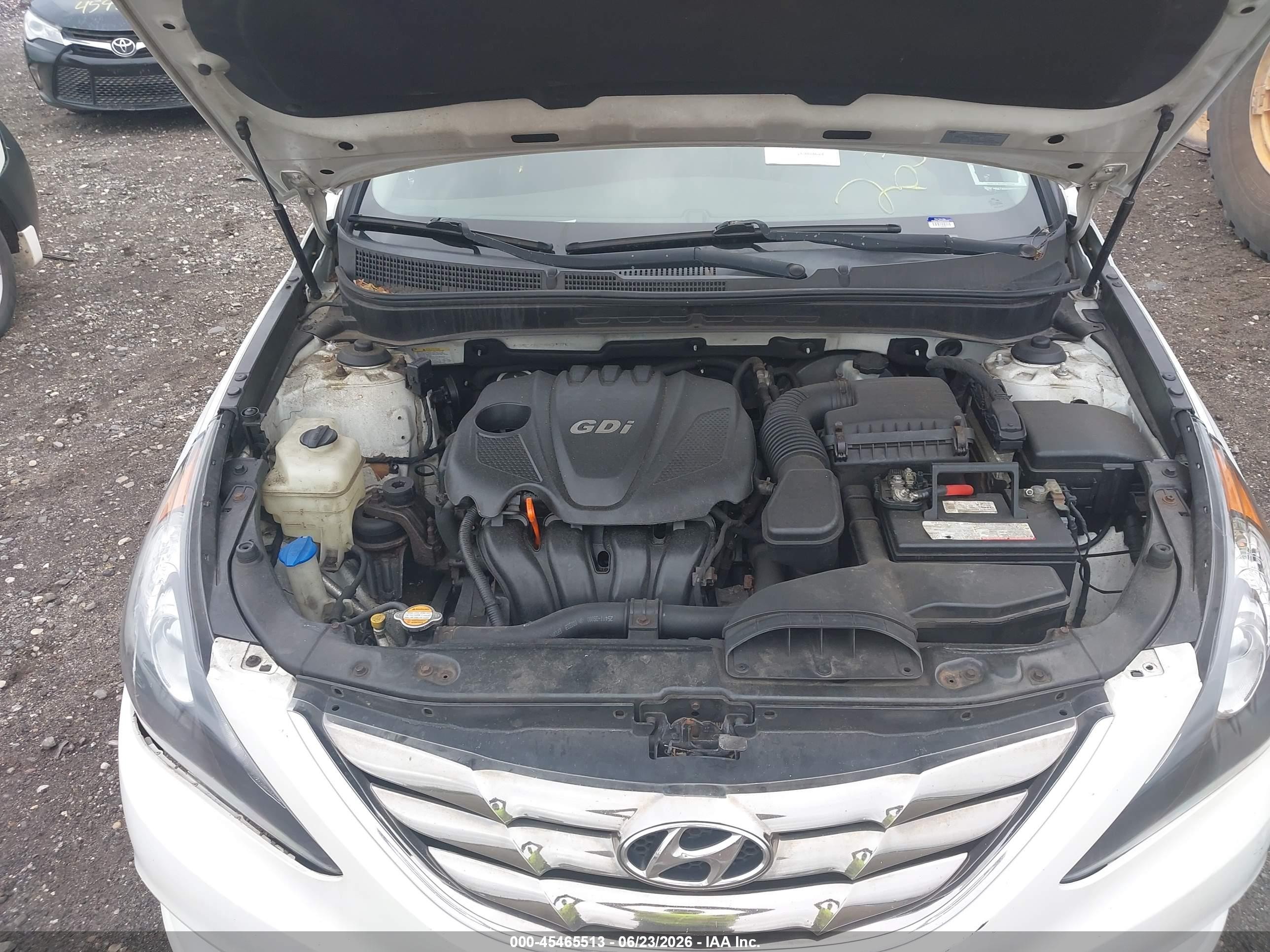 2011 Hyundai Sonata Limited White vin: 5NPEC4AC5BH079765