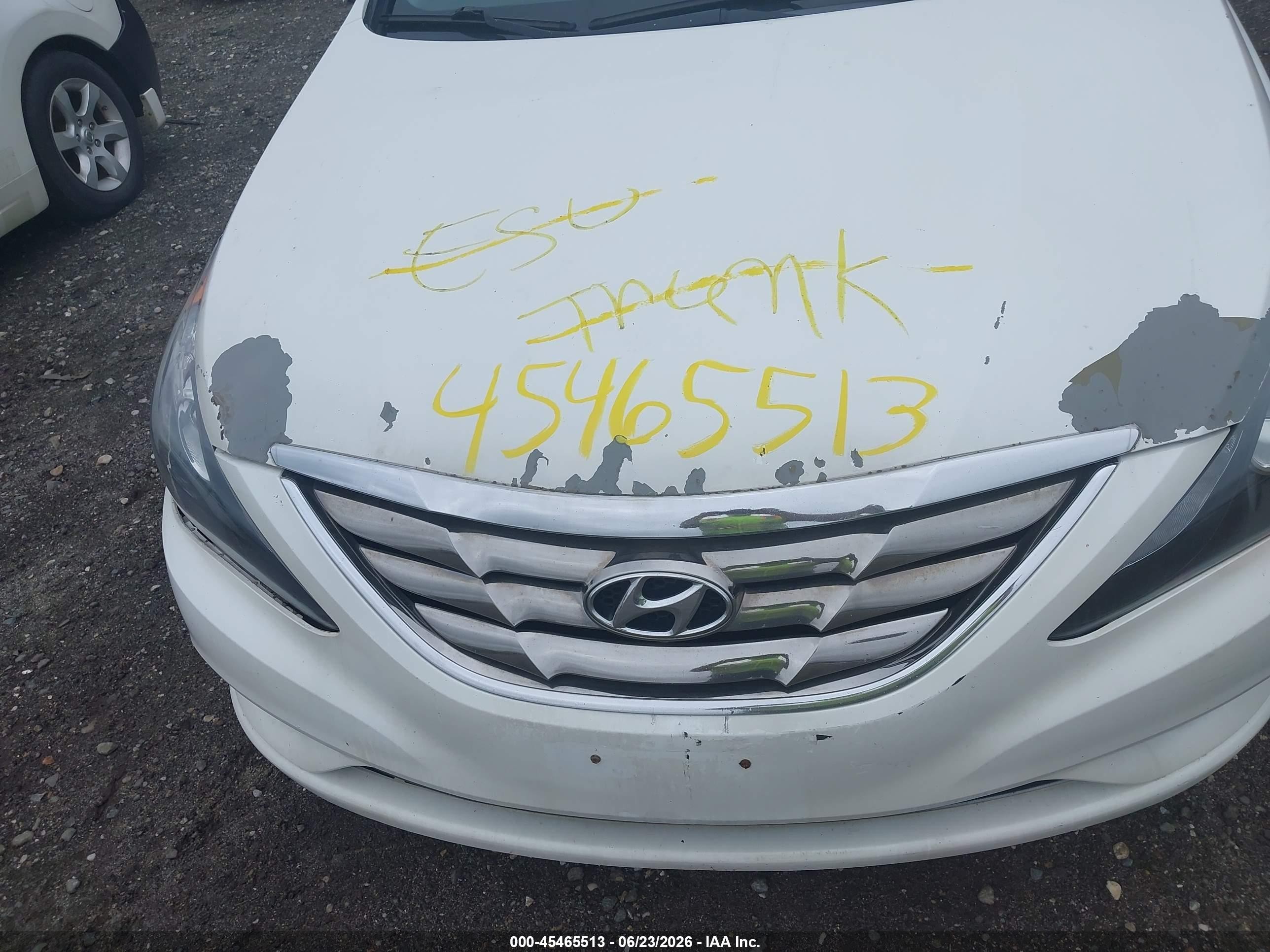 2011 Hyundai Sonata Limited White vin: 5NPEC4AC5BH079765