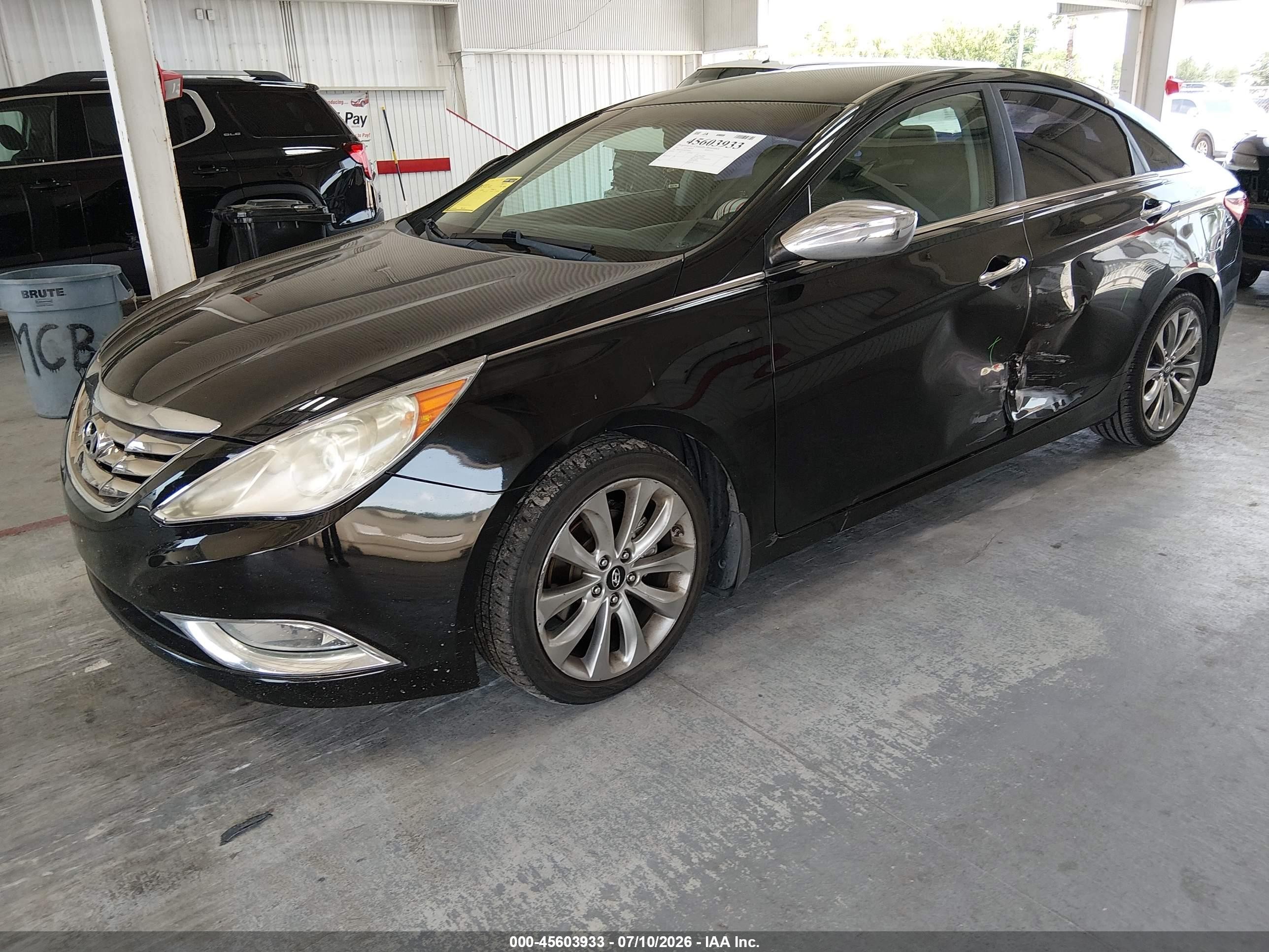 2011 Hyundai Sonata Se Черный vin: 5NPEC4AC5BH098168
