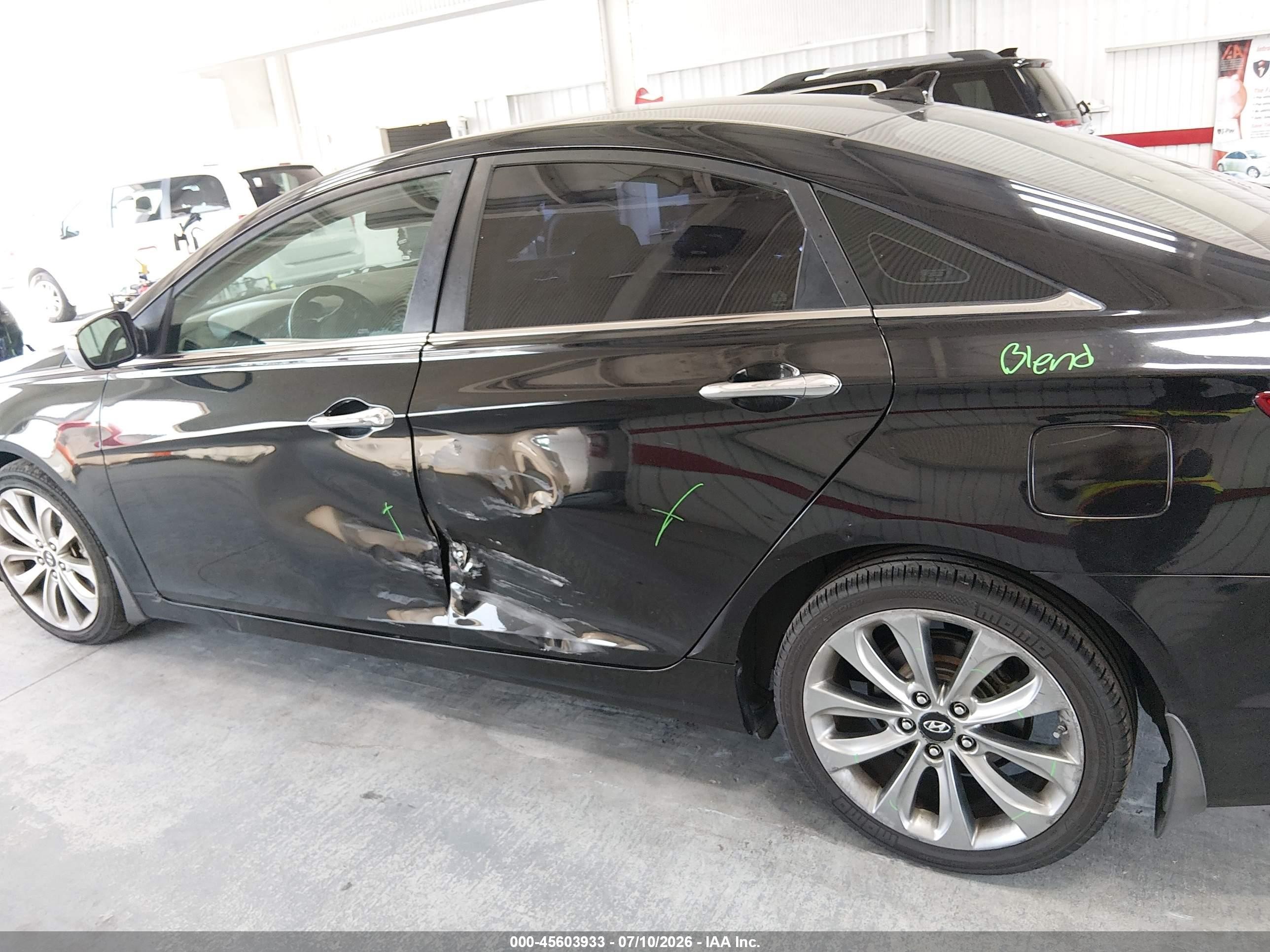 2011 Hyundai Sonata Se Черный vin: 5NPEC4AC5BH098168