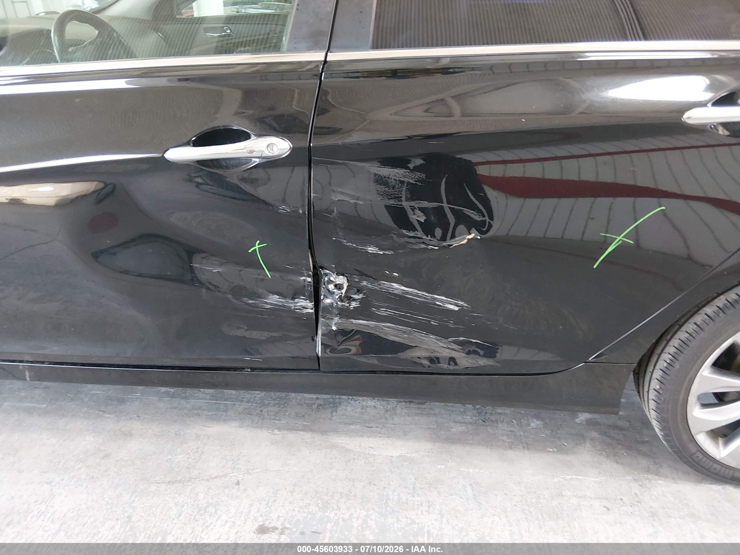 2011 Hyundai Sonata Se Черный vin: 5NPEC4AC5BH098168