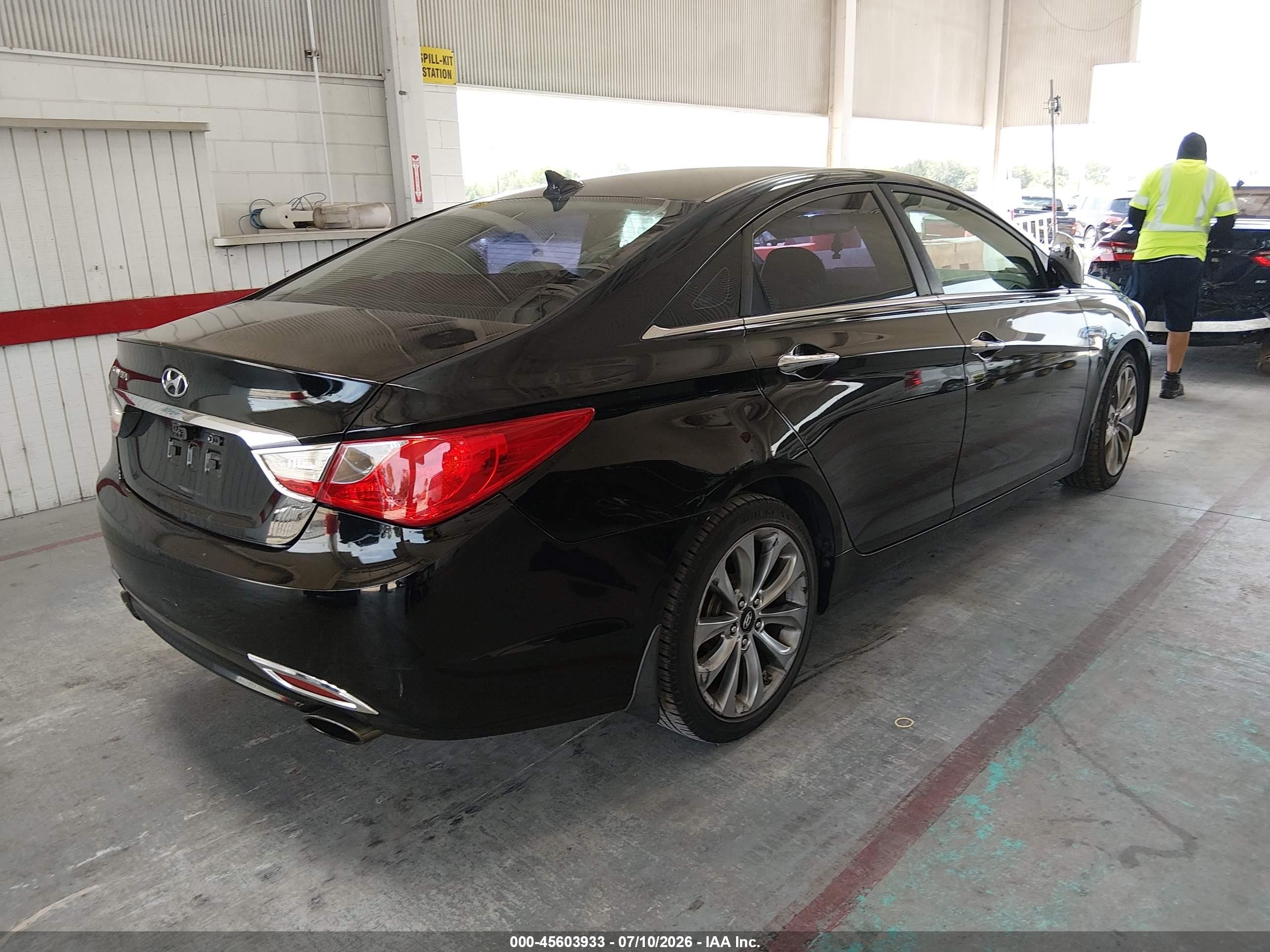 2011 Hyundai Sonata Se Черный vin: 5NPEC4AC5BH098168