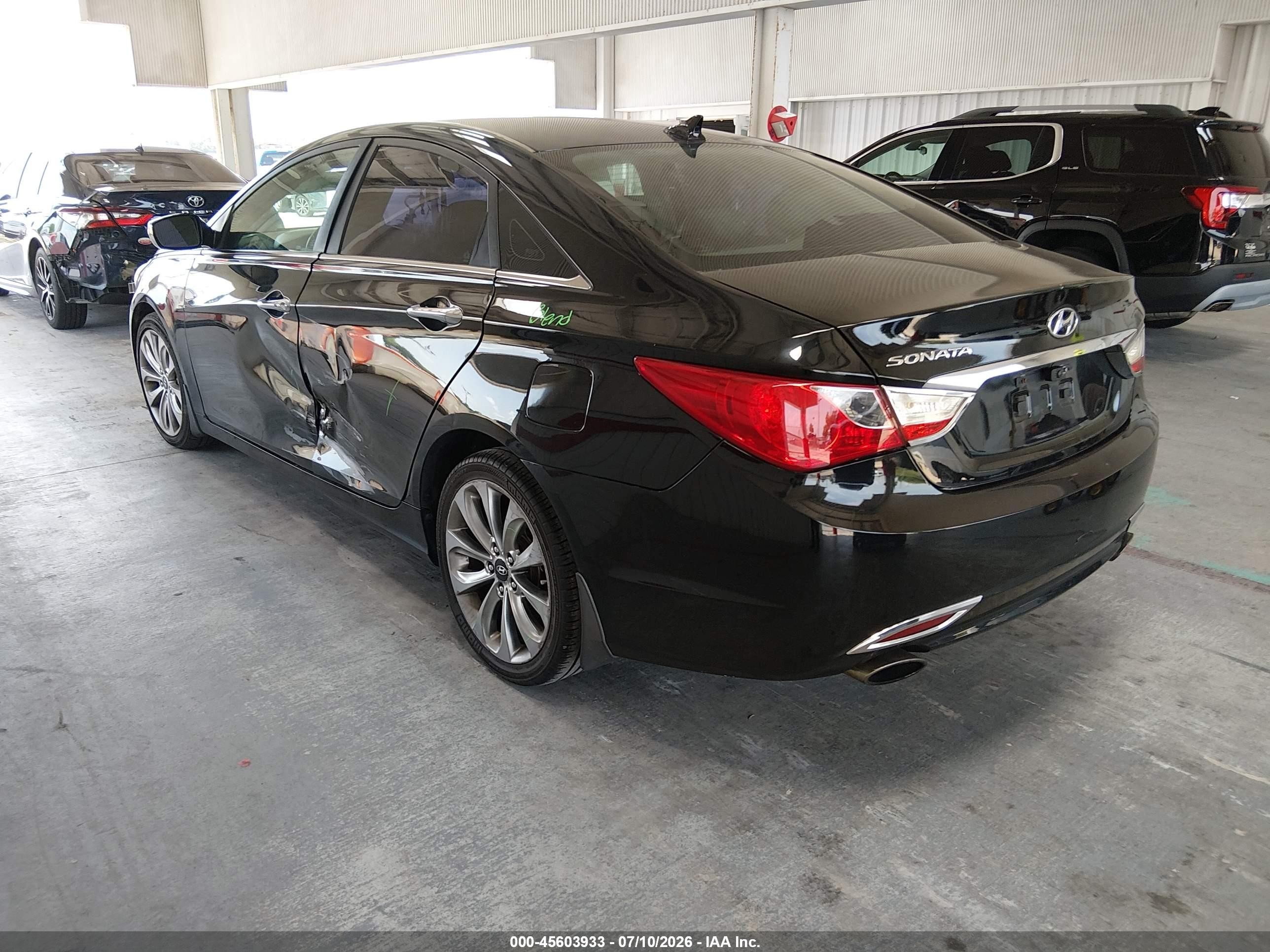 2011 Hyundai Sonata Se Черный vin: 5NPEC4AC5BH098168