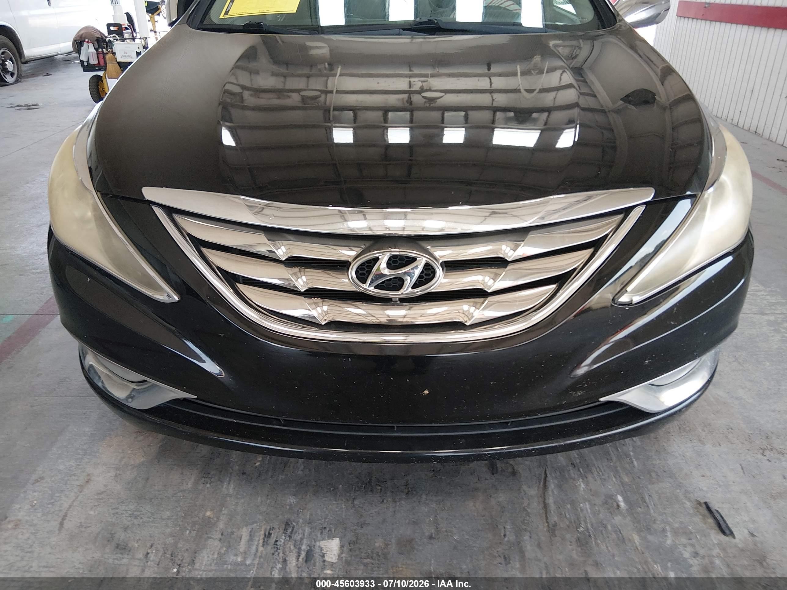 2011 Hyundai Sonata Se Черный vin: 5NPEC4AC5BH098168
