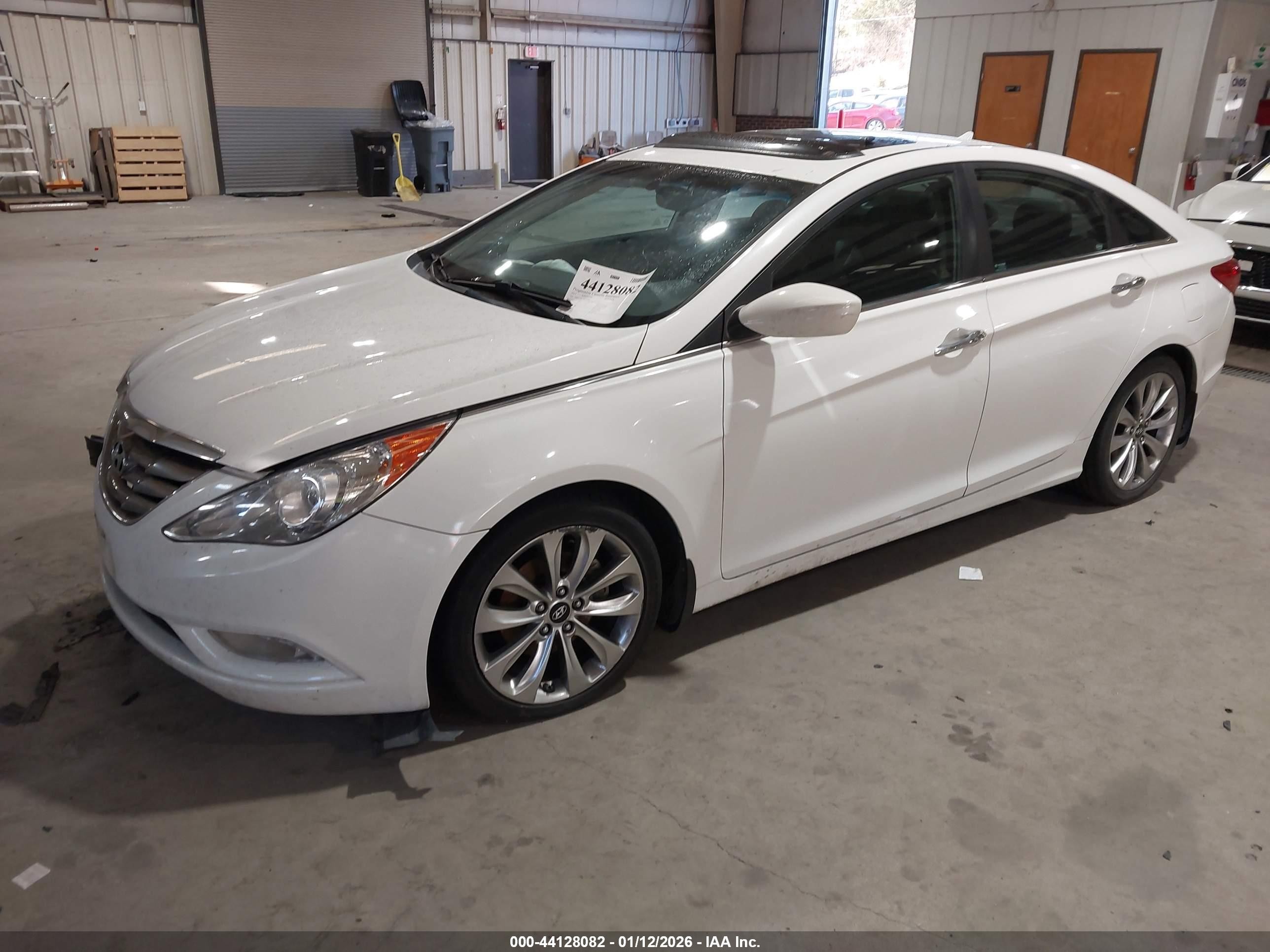 2011 Hyundai Sonata Se/limited White vin: 5NPEC4AC5BH106883