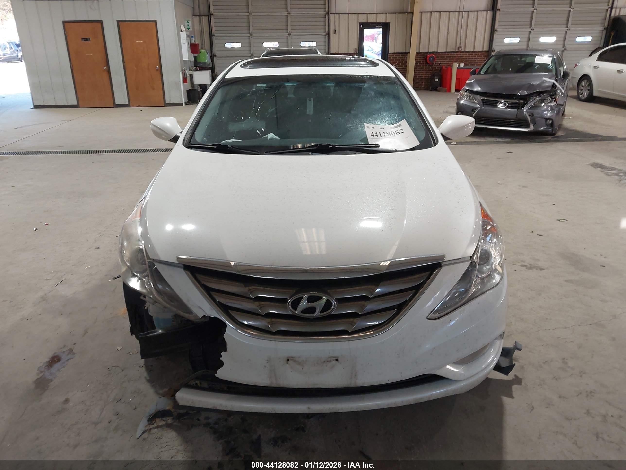 2011 Hyundai Sonata Se/limited White vin: 5NPEC4AC5BH106883