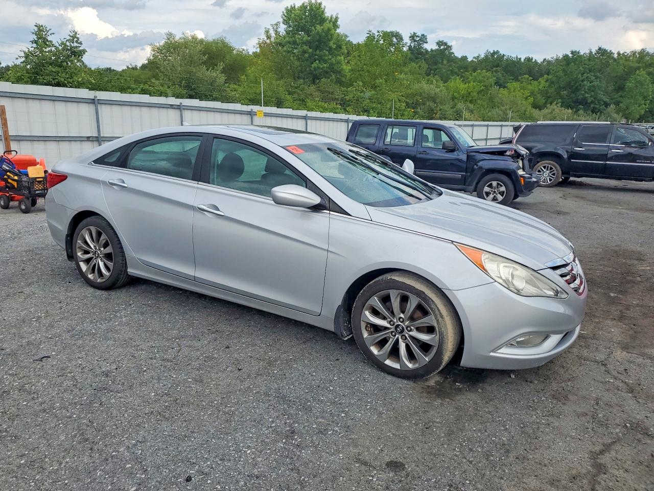 2011 Hyundai Sonata Se Silver vin: 5NPEC4AC5BH109640