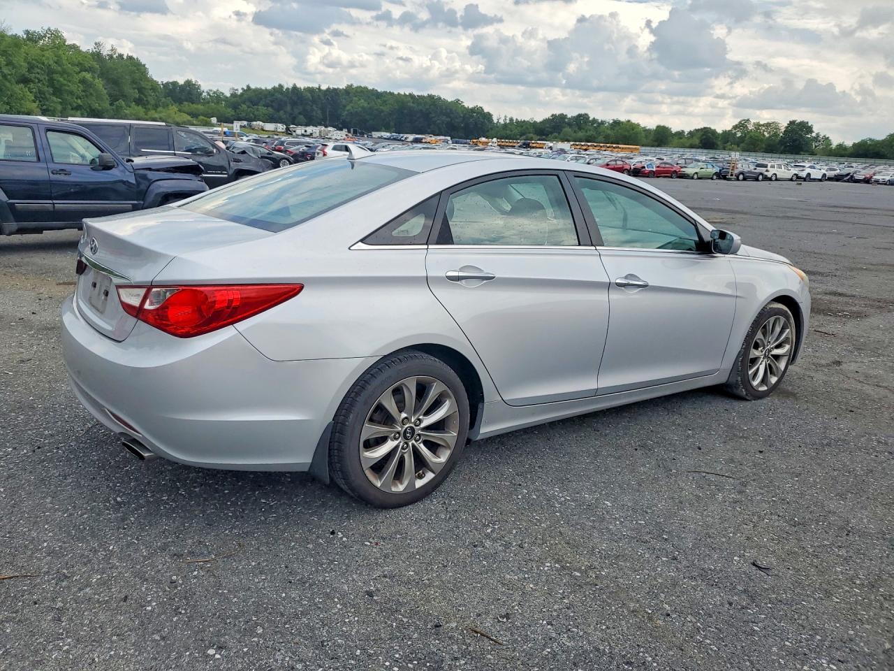 2011 Hyundai Sonata Se Silver vin: 5NPEC4AC5BH109640
