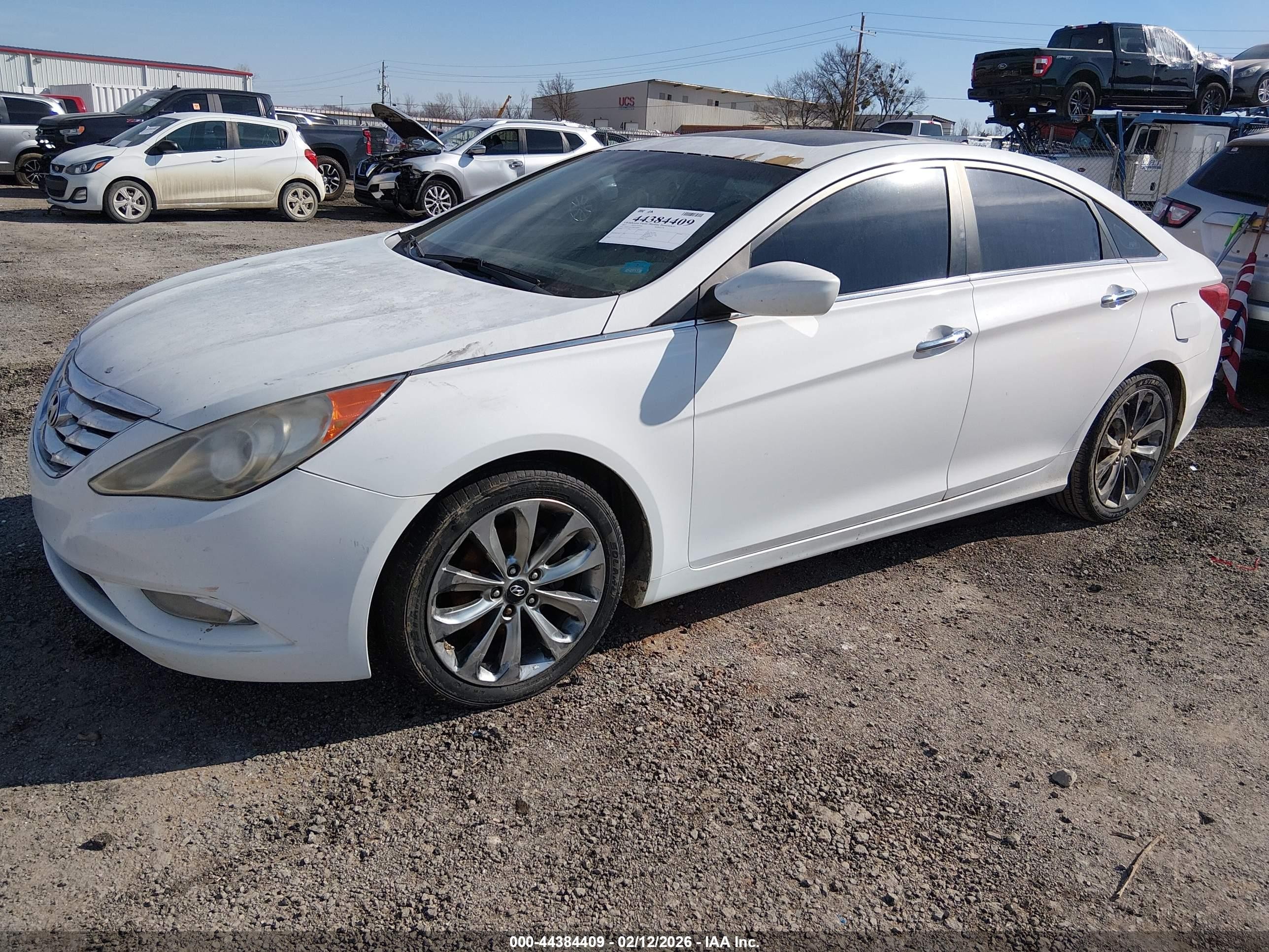 2011 Hyundai Sonata Se Белый vin: 5NPEC4AC5BH110867