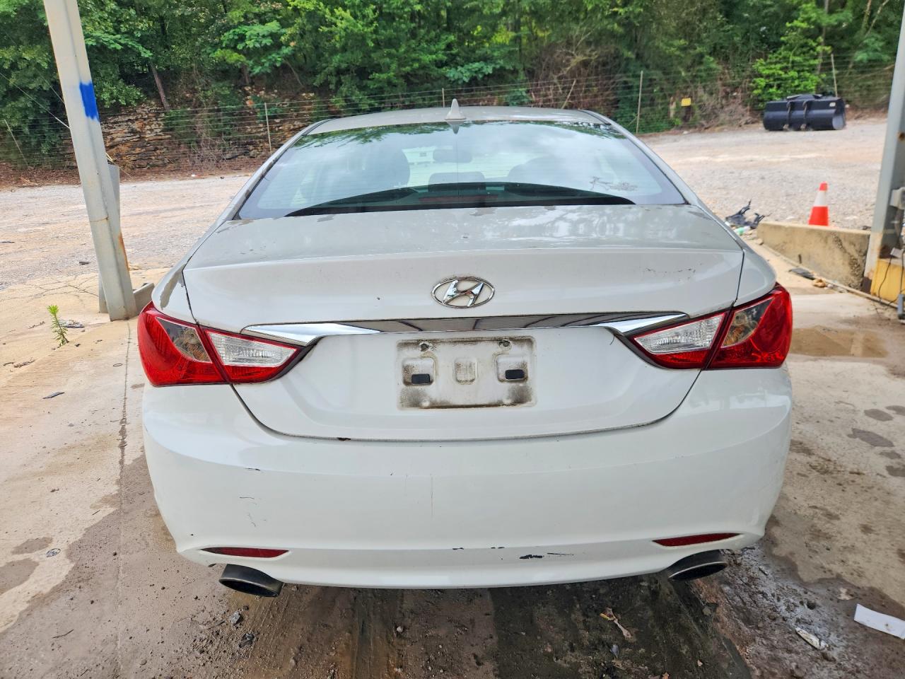 2011 Hyundai Sonata Se White vin: 5NPEC4AC5BH122808