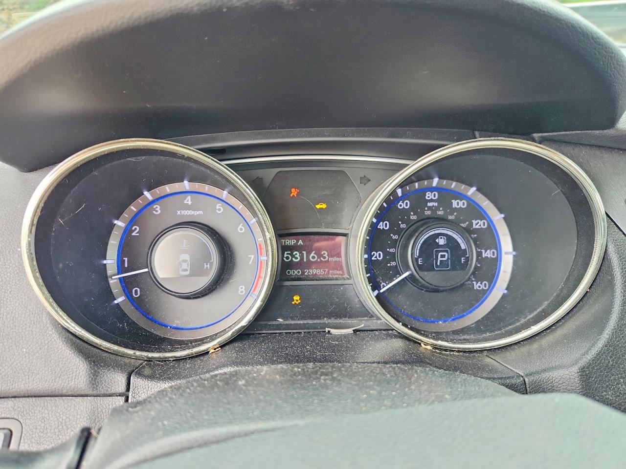 2011 Hyundai Sonata Se White vin: 5NPEC4AC5BH122808