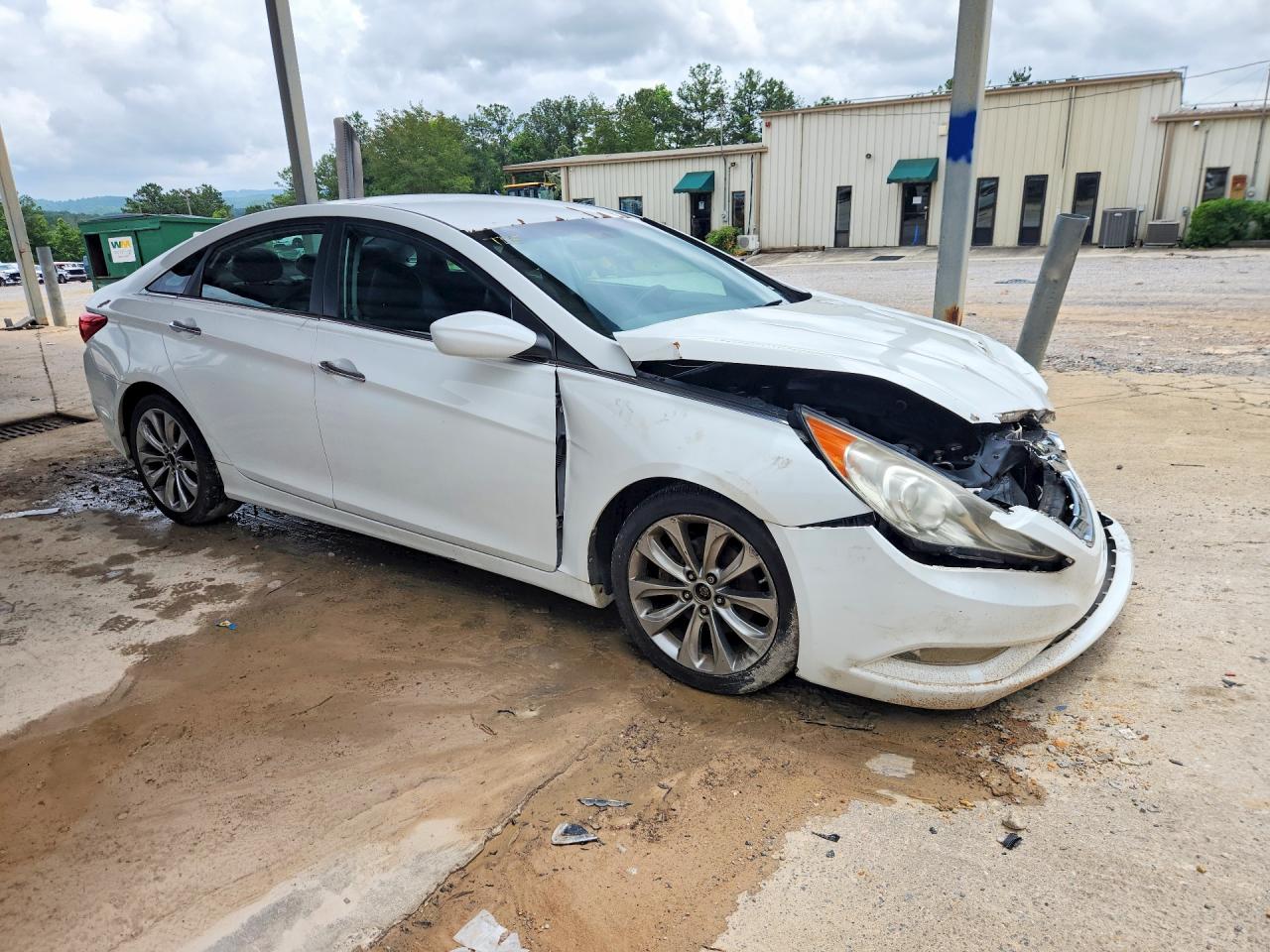 2011 Hyundai Sonata Se White vin: 5NPEC4AC5BH122808