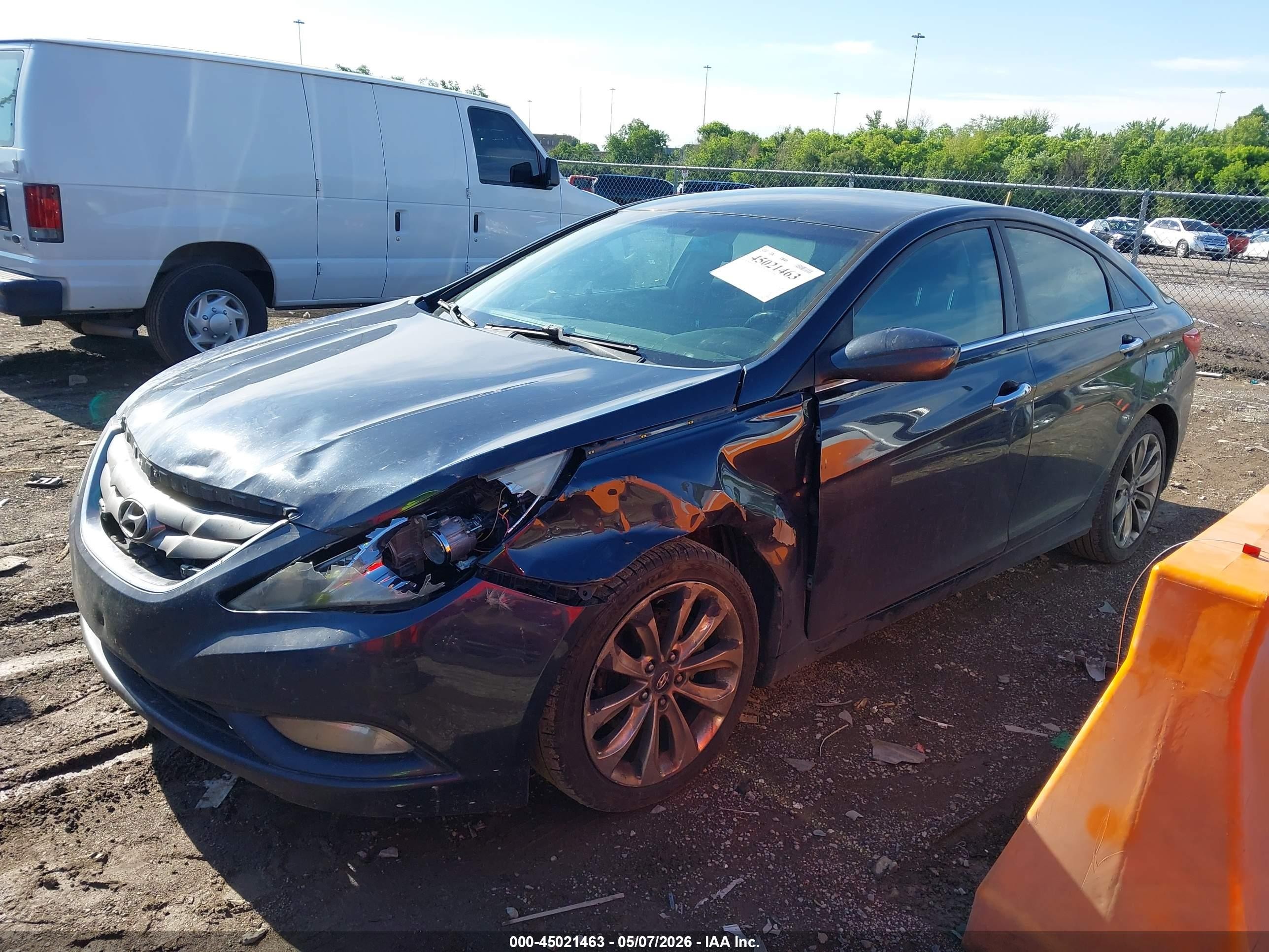 2011 Hyundai Sonata Se Dark Blue vin: 5NPEC4AC5BH124994