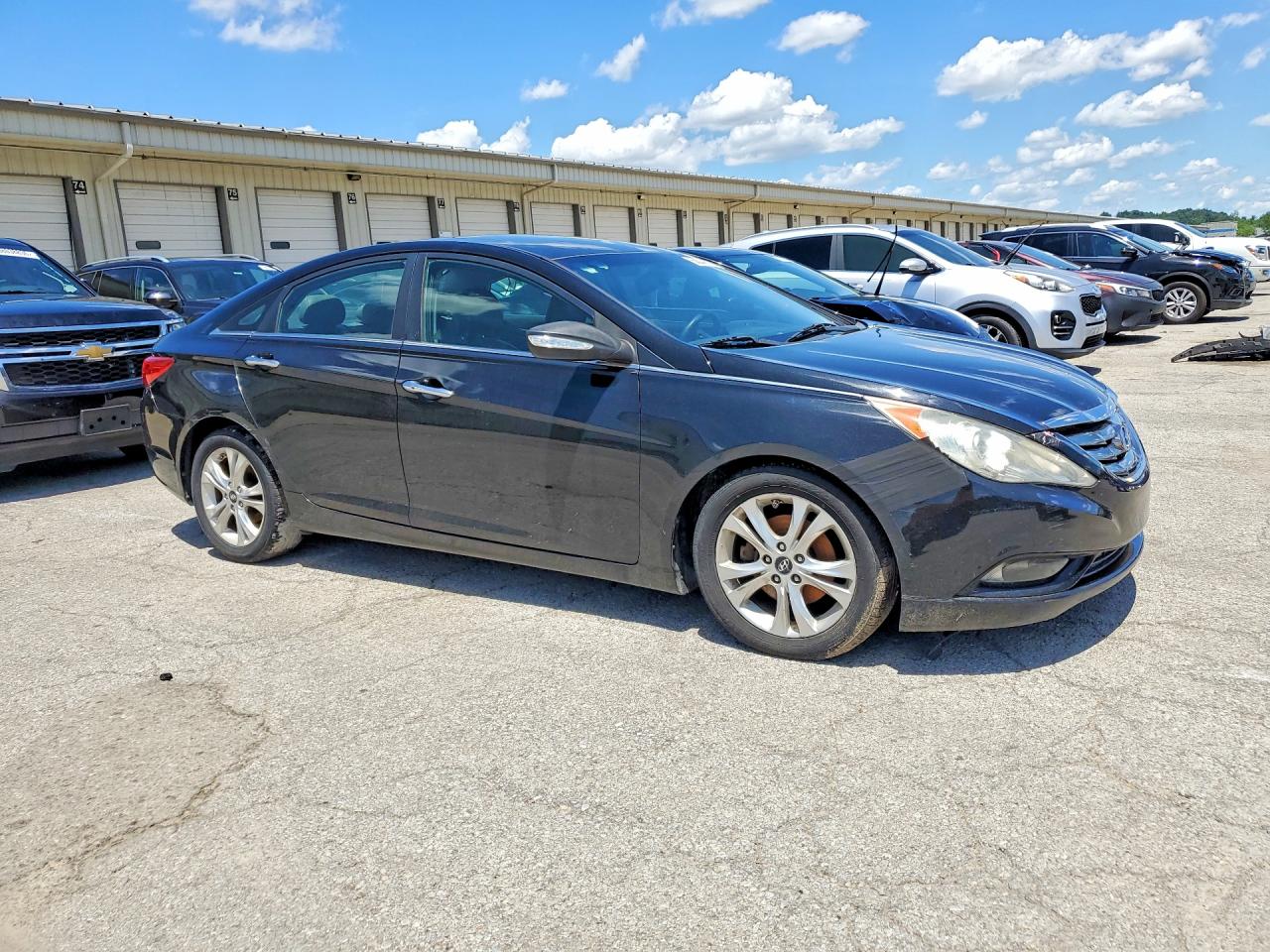 2011 Hyun Sonata Черный vin: 5NPEC4AC5BH129774