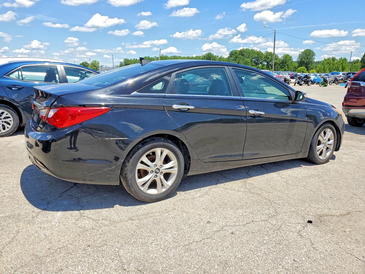 2011 Hyun Sonata Черный vin: 5NPEC4AC5BH129774