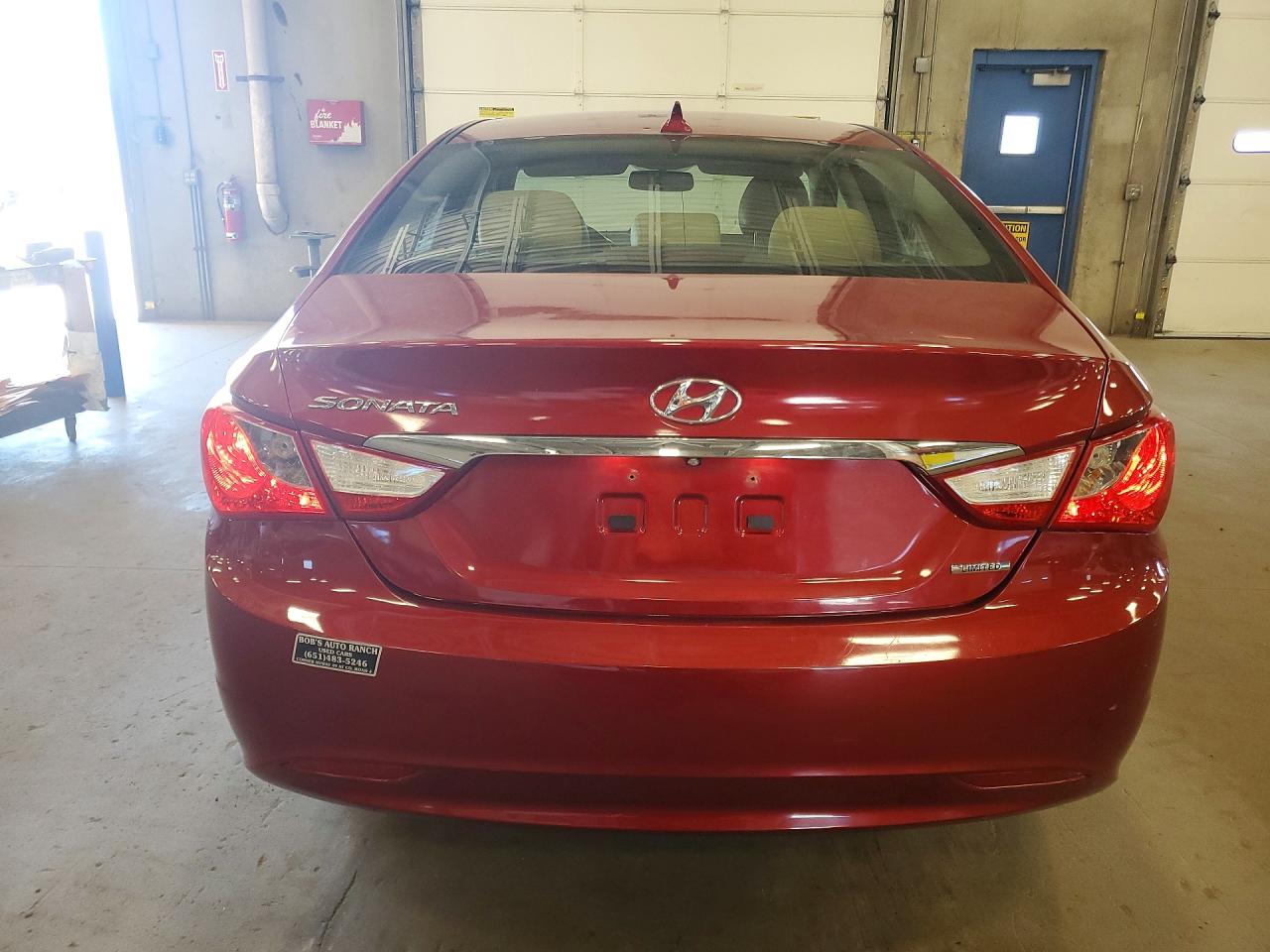 2011 Hyundai Sonata Limited Red vin: 5NPEC4AC5BH134067