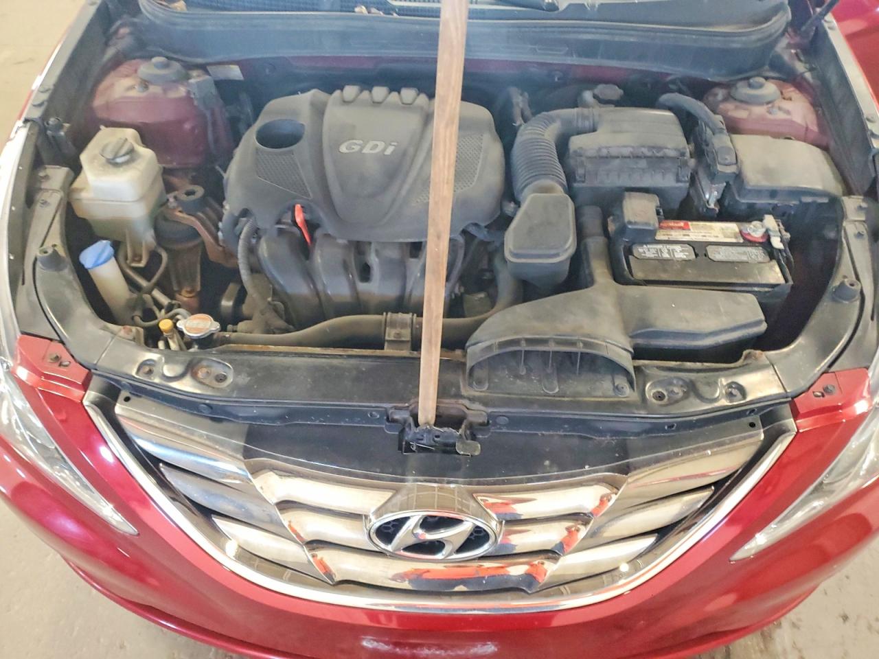 2011 Hyundai Sonata Limited Red vin: 5NPEC4AC5BH134067