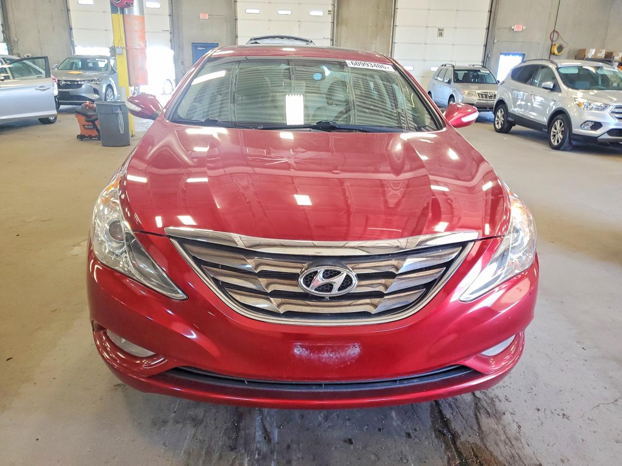 2011 Hyundai Sonata Limited Red vin: 5NPEC4AC5BH134067